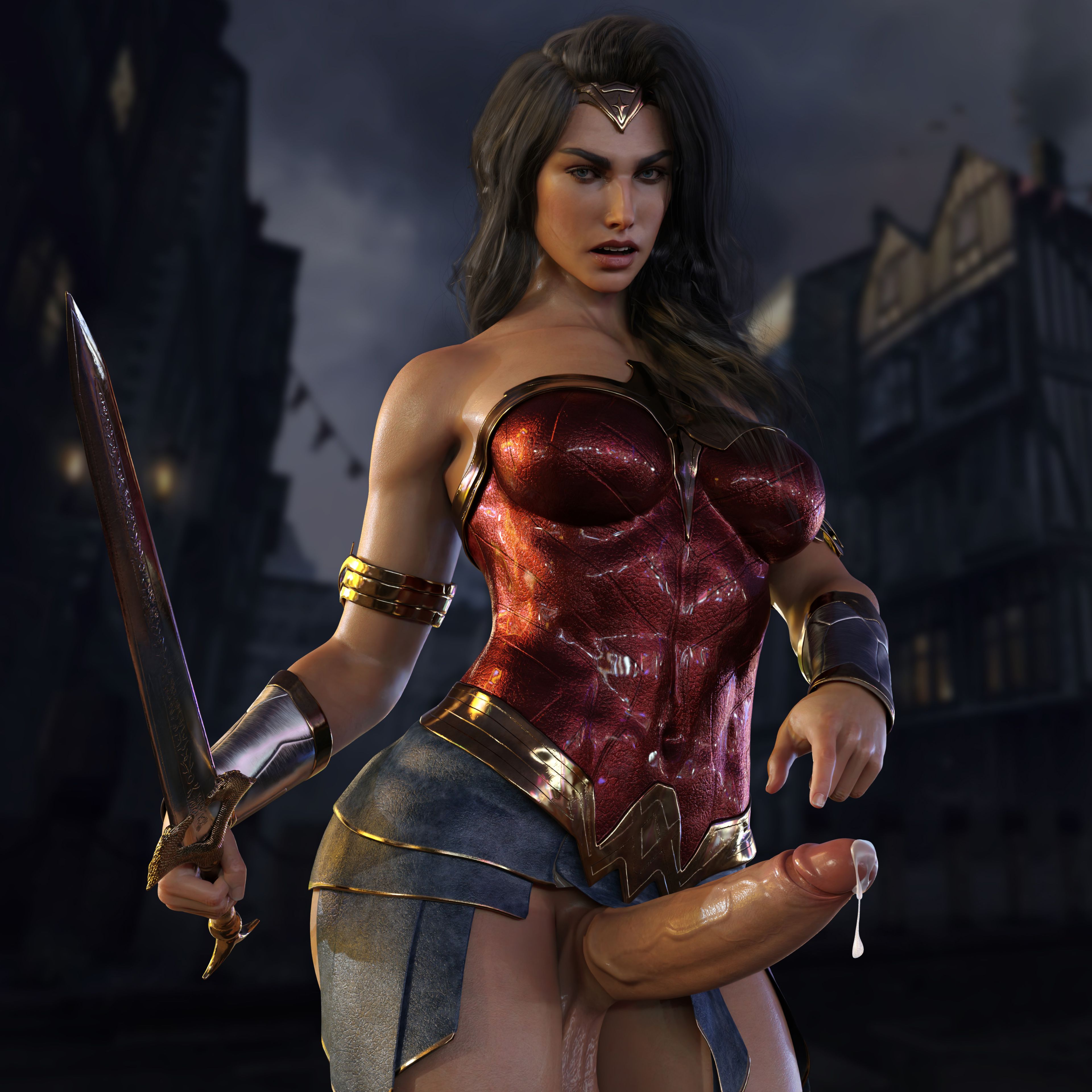 Blacked and Futa Sets (Various) [NordFantasy] 28.2 . Wonder Woman - Futanari - (Wonder Woman) [NordFantasy] – page 3