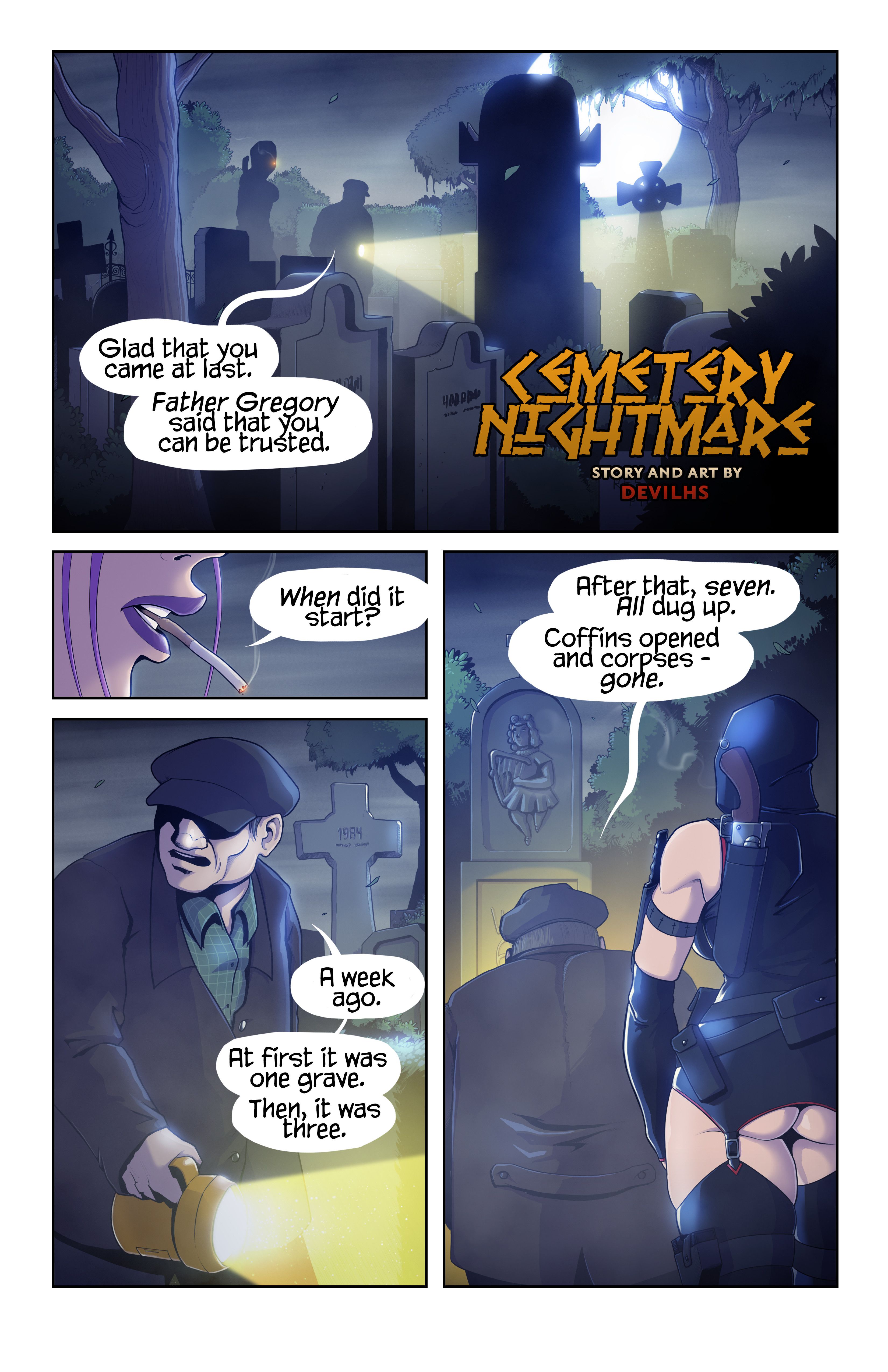 Artworks And Misc. (Various) [DevilHS] Battle Nun Veronica Cemetery Nightmare - [DevilHS] – page 2