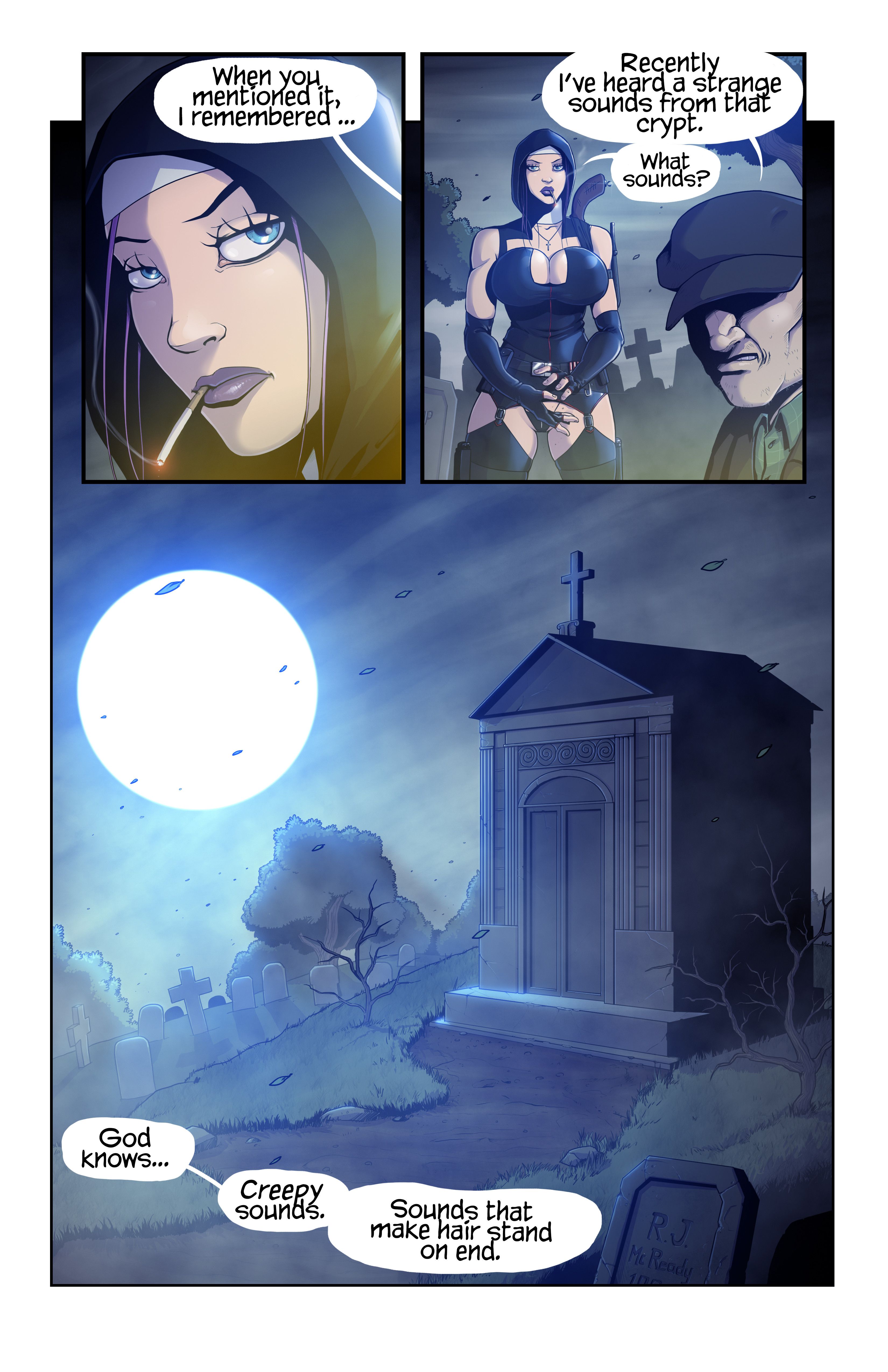 Artworks And Misc. (Various) [DevilHS] Battle Nun Veronica Cemetery Nightmare - [DevilHS] – page 5