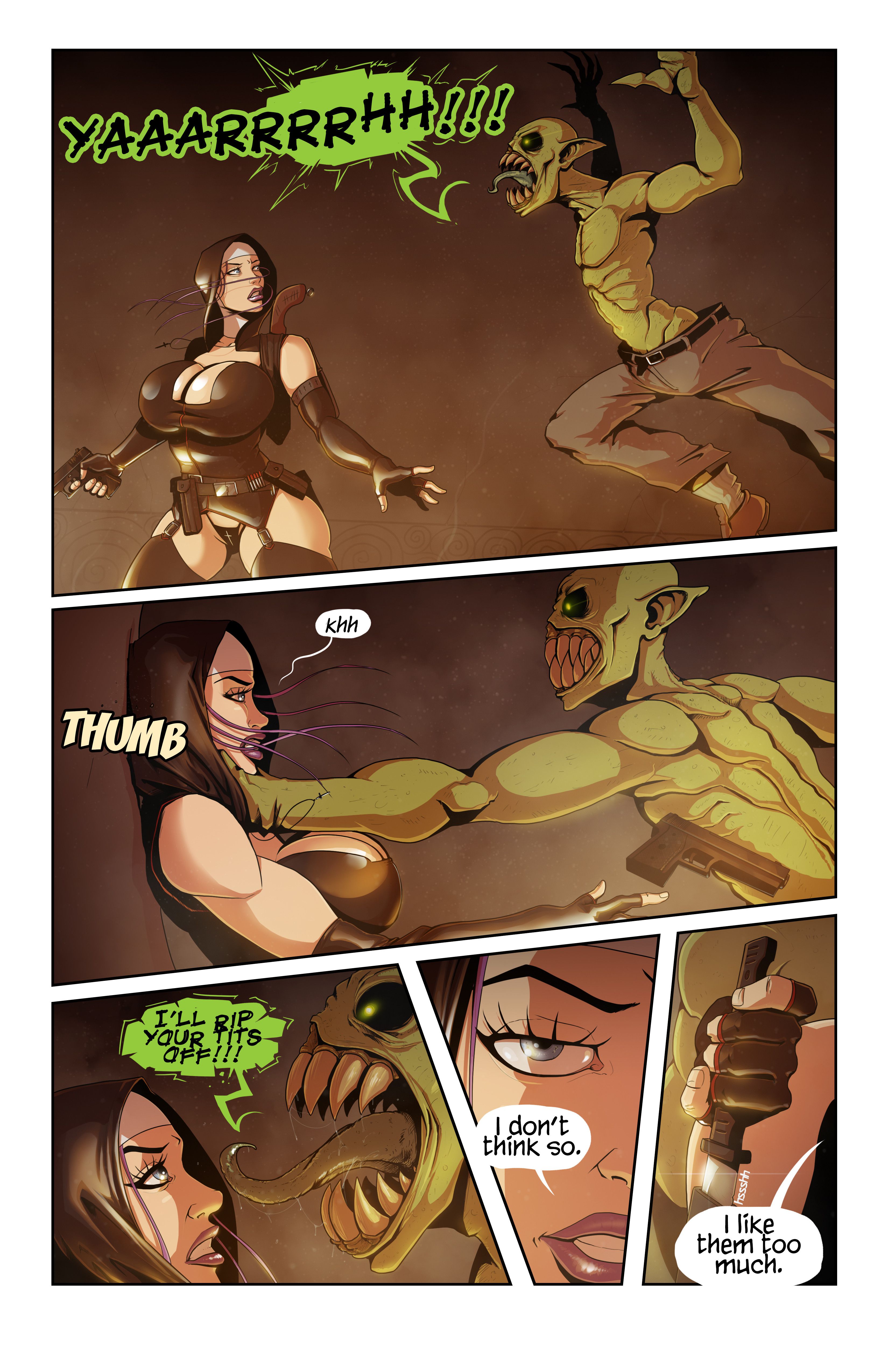 Artworks And Misc. (Various) [DevilHS] Battle Nun Veronica Cemetery Nightmare - [DevilHS] – page 8