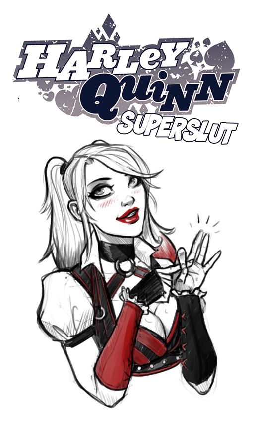 Artworks And Misc. (Various) [DevilHS] Harley Quinn Superslut - [DevilHS] – page 1