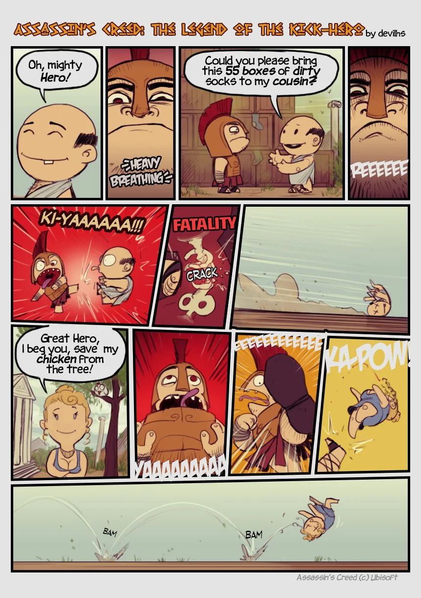 Artworks And Misc. (Various) [DevilHS] Kick-Master (Assassin's Creed) - [DevilHS] – page 1