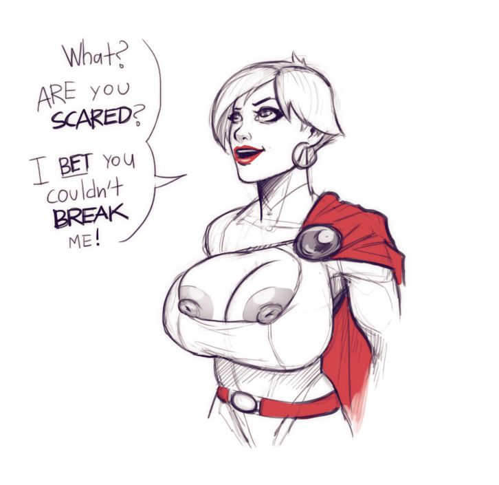 Artworks And Misc. (Various) [DevilHS] Power Girl on Darkseid - [DevilHS] – page 11