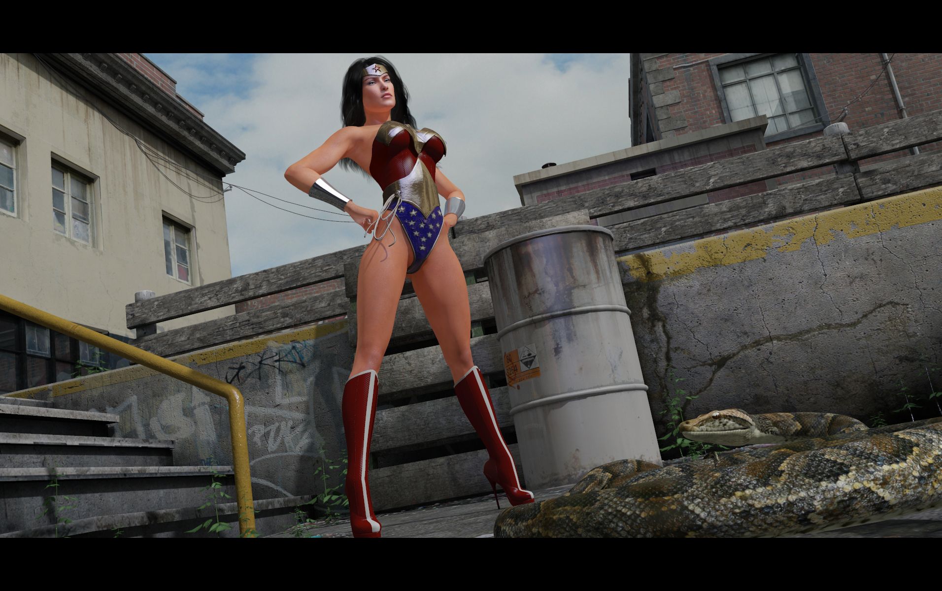 Offensive Comics [Studio AD] Wonder Woman Vore - [Artdude41] – page 3