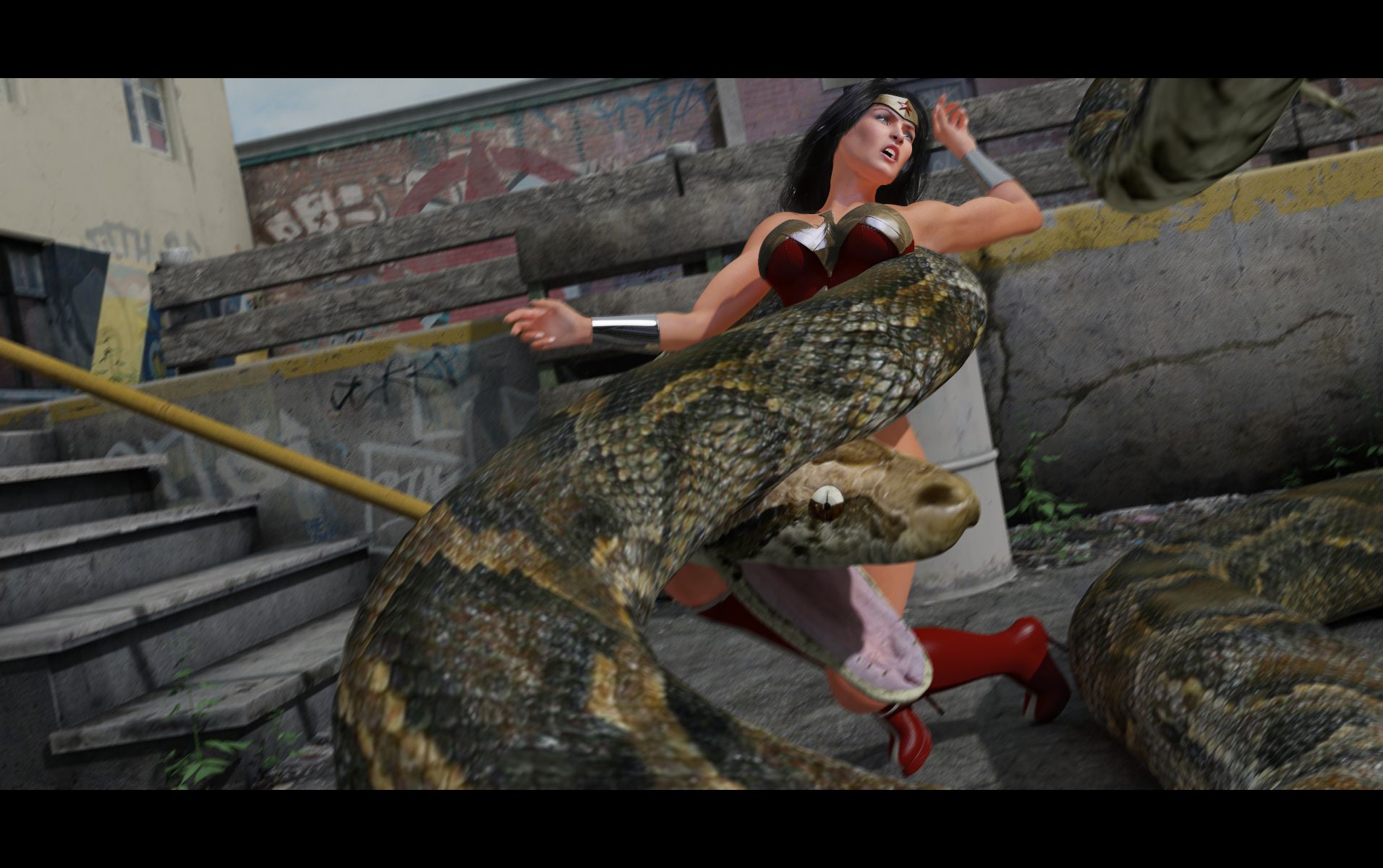 Offensive Comics [Studio AD] Wonder Woman Vore - [Artdude41] – page 6