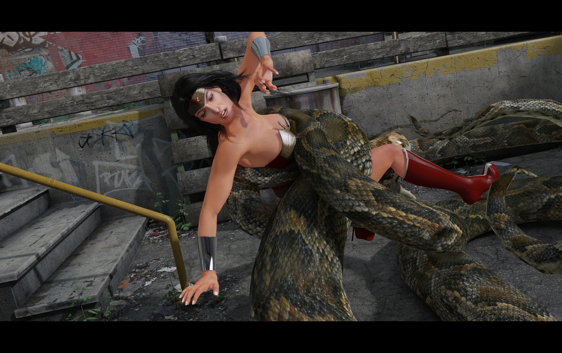 Offensive Comics [Studio AD] Wonder Woman Vore - [Artdude41] – page 7