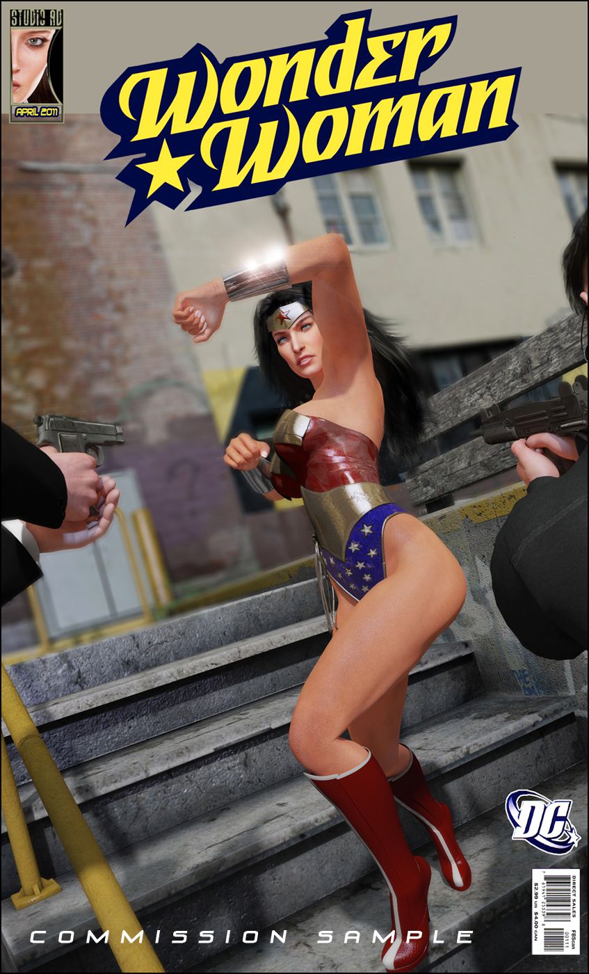 Offensive Comics [Studio AD] Wonder Woman Commission 1 - [Artdude41] – page 1