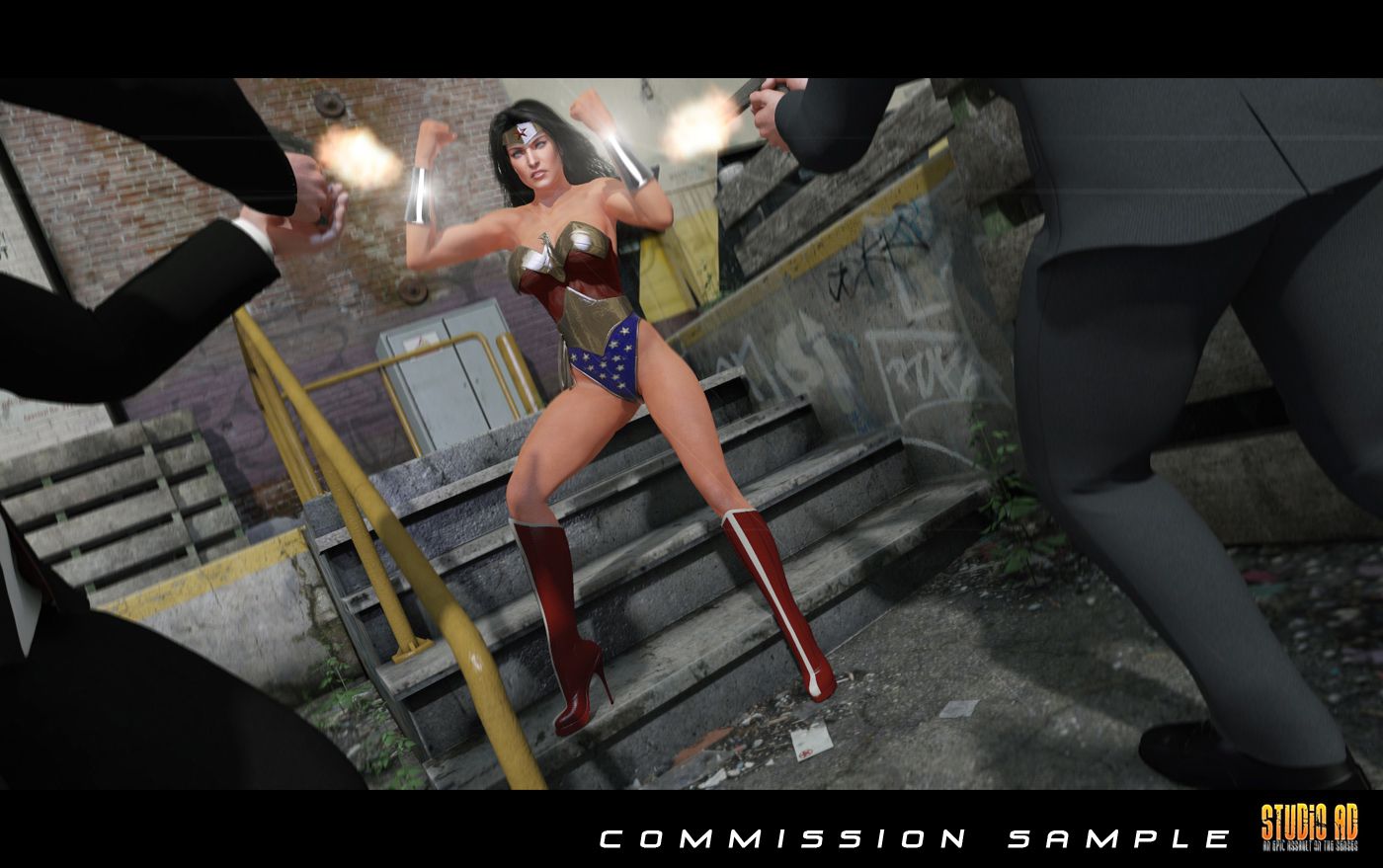 Offensive Comics [Studio AD] Wonder Woman Commission 1 - [Artdude41] – page 2
