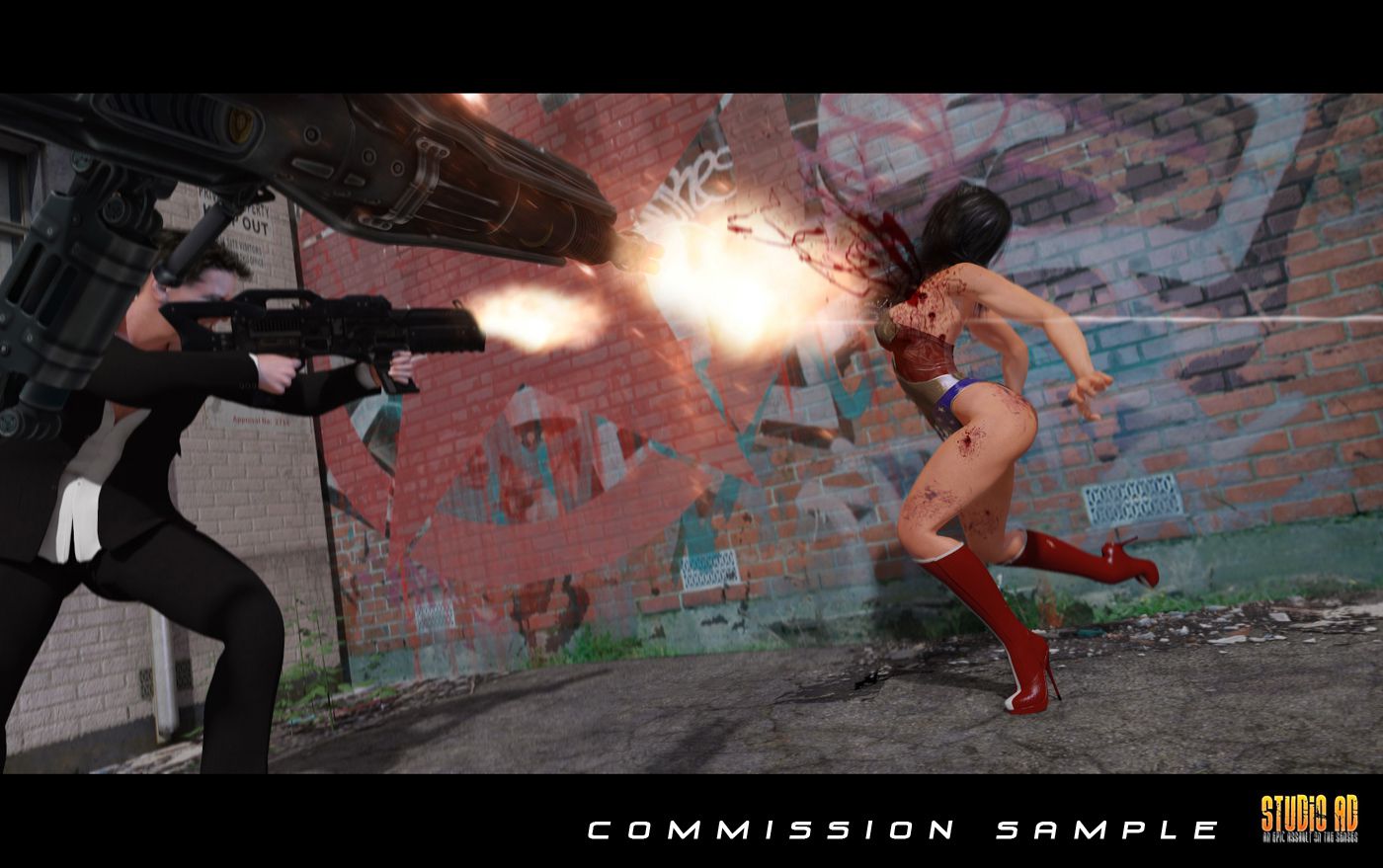 Offensive Comics [Studio AD] Wonder Woman Commission 1 - [Artdude41] – page 4