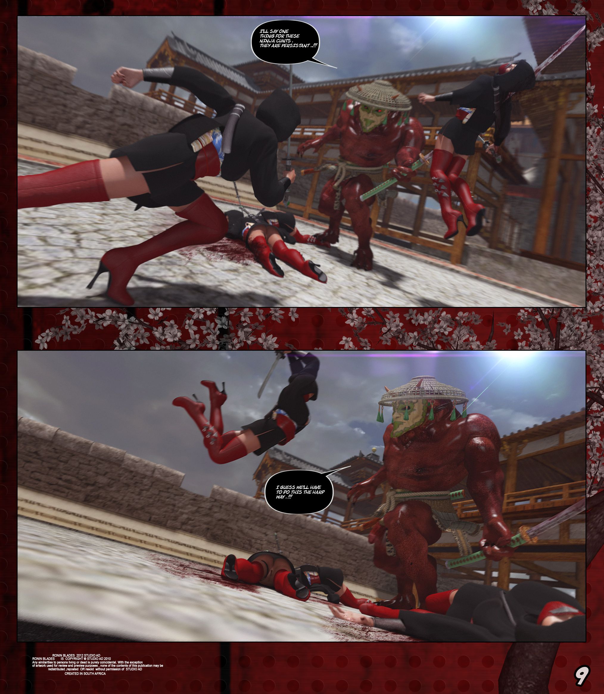 Offensive Comics [Studio AD] Ronin Blades - [ArtDude41] – page 10