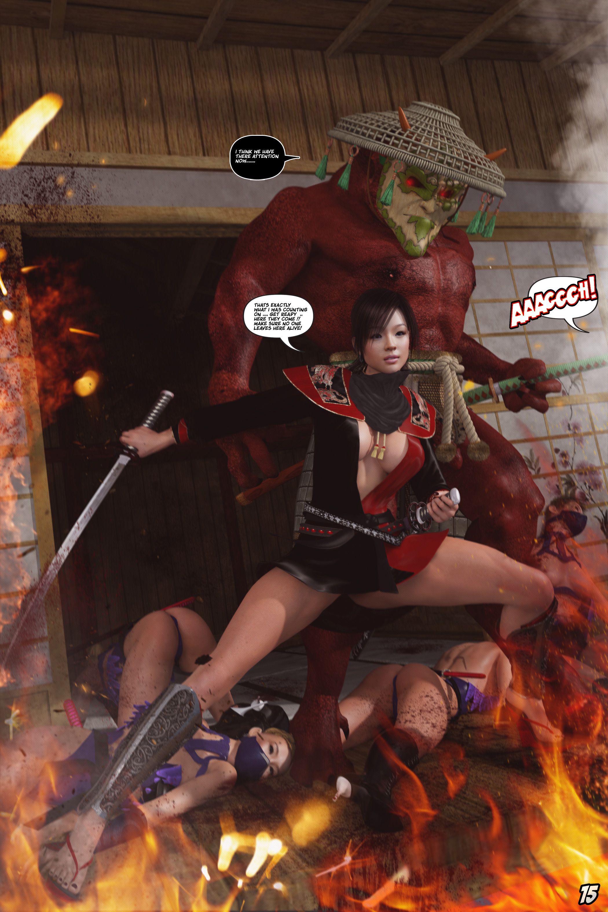 Offensive Comics [Studio AD] Ronin Blades - [ArtDude41] – page 16