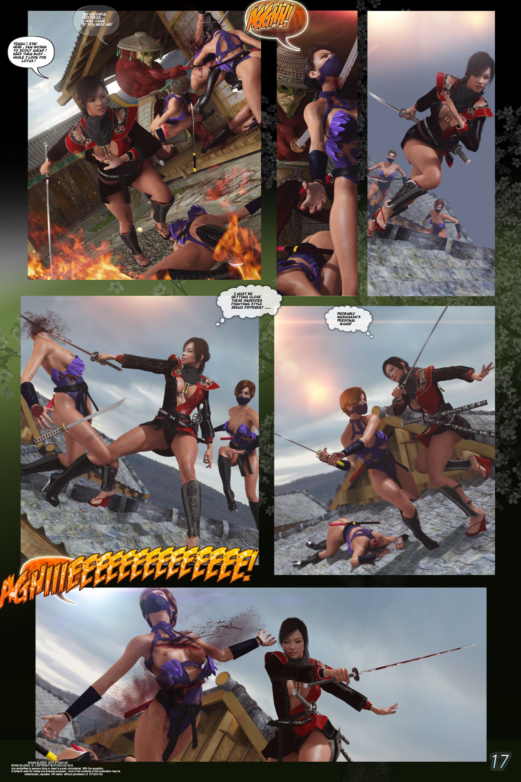 Offensive Comics [Studio AD] Ronin Blades - [ArtDude41] – page 18