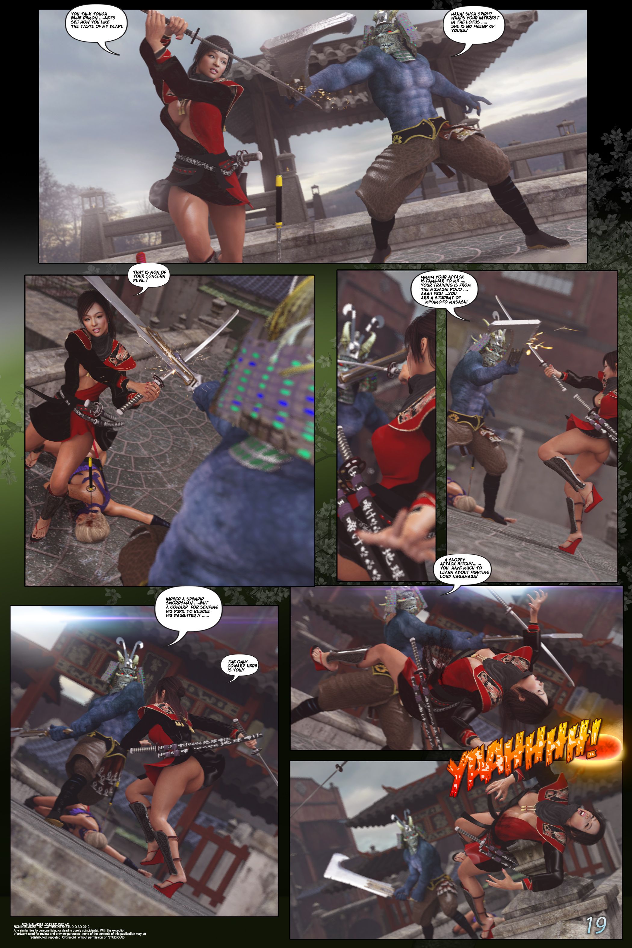 Offensive Comics [Studio AD] Ronin Blades - [ArtDude41] – page 20
