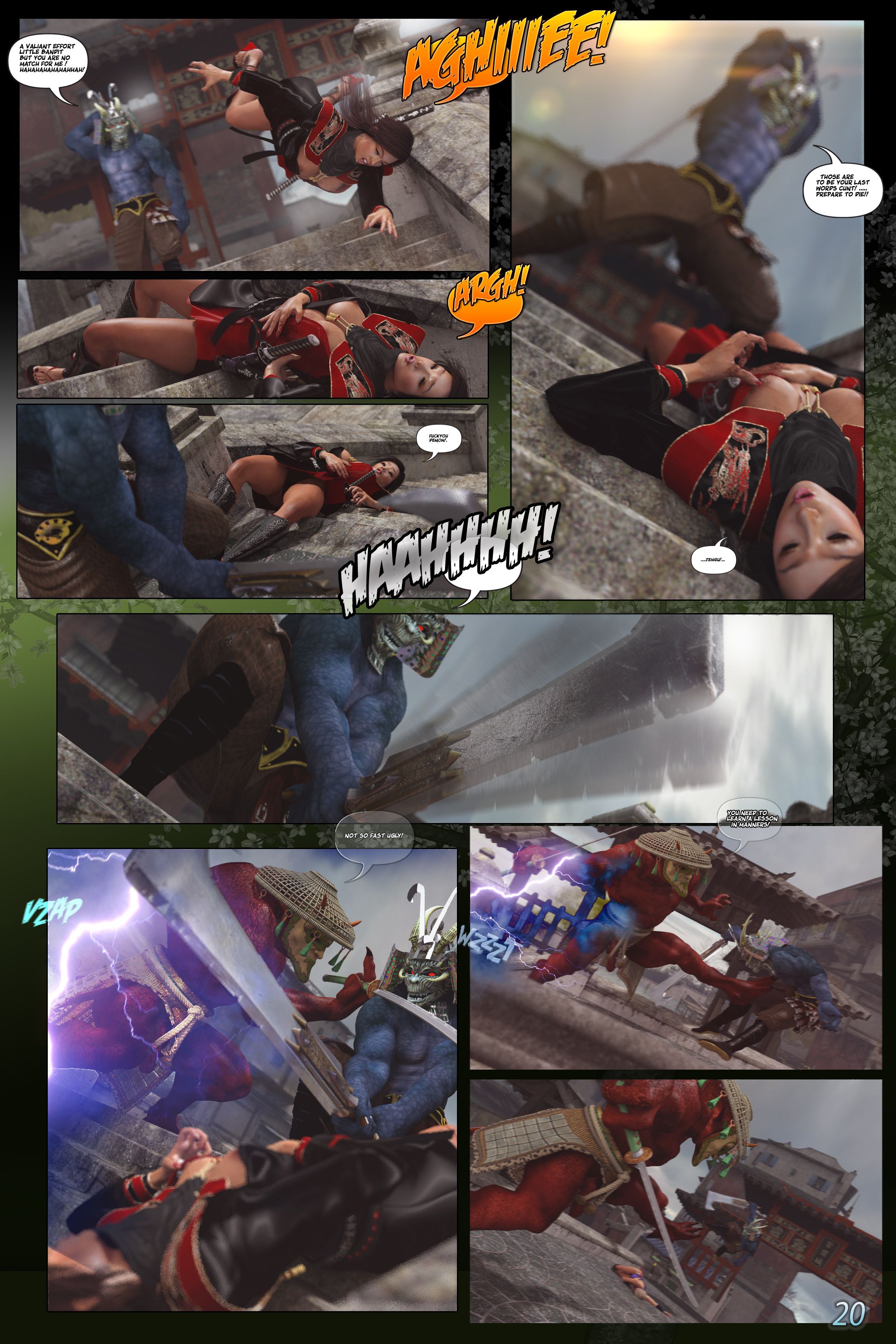 Offensive Comics [Studio AD] Ronin Blades - [ArtDude41] – page 21