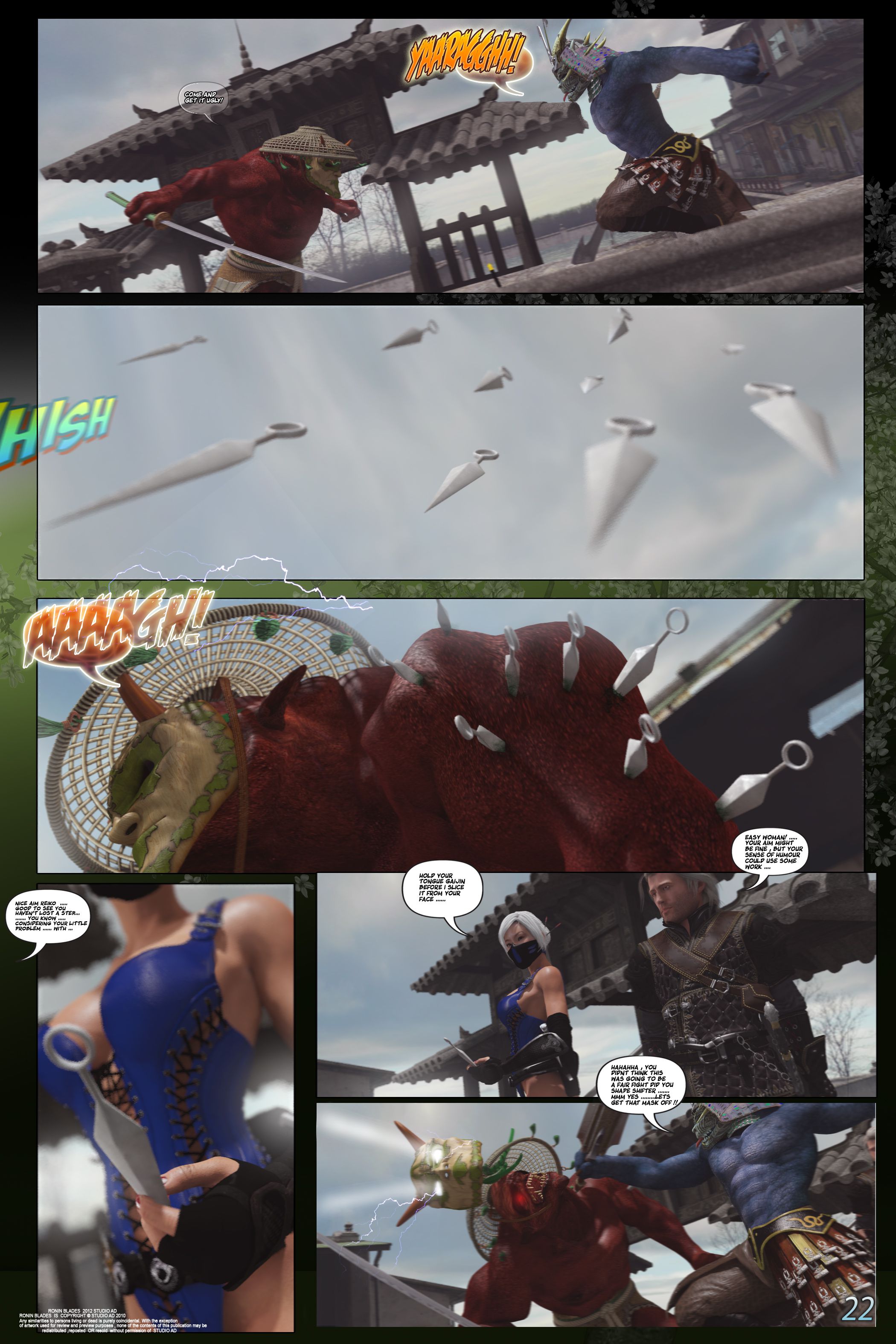 Offensive Comics [Studio AD] Ronin Blades - [ArtDude41] – page 23