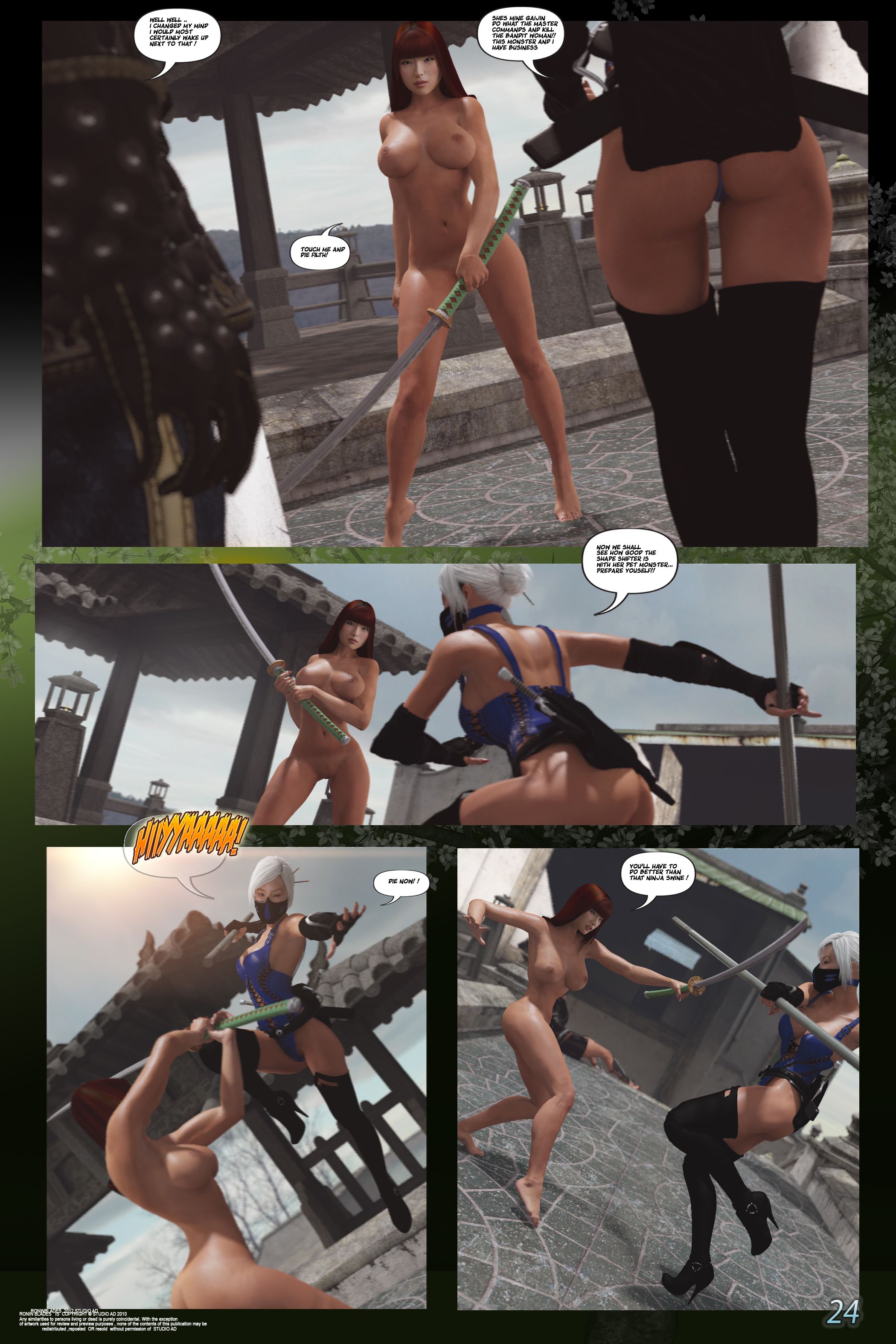 Offensive Comics [Studio AD] Ronin Blades - [ArtDude41] – page 25
