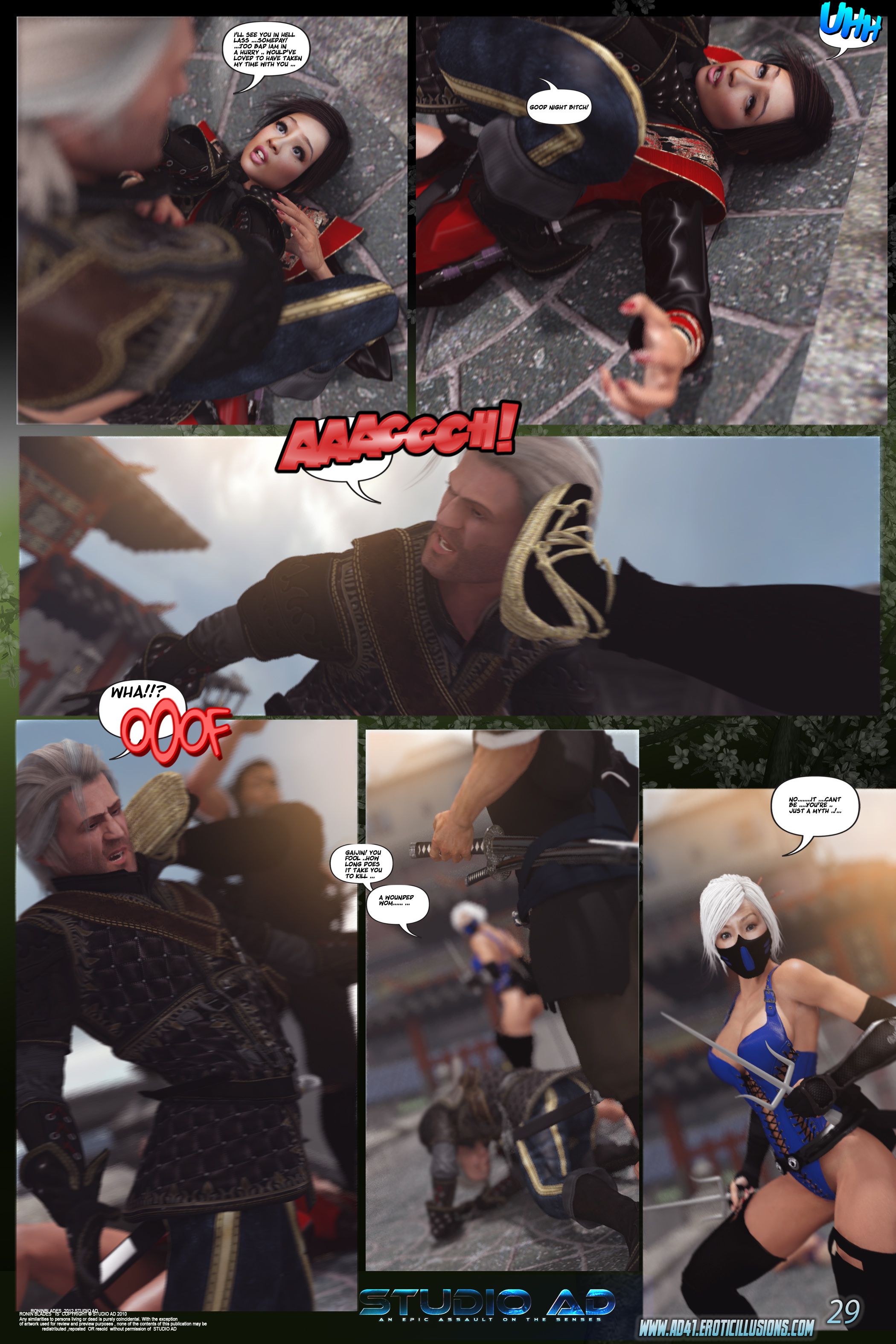 Offensive Comics [Studio AD] Ronin Blades - [ArtDude41] – page 30