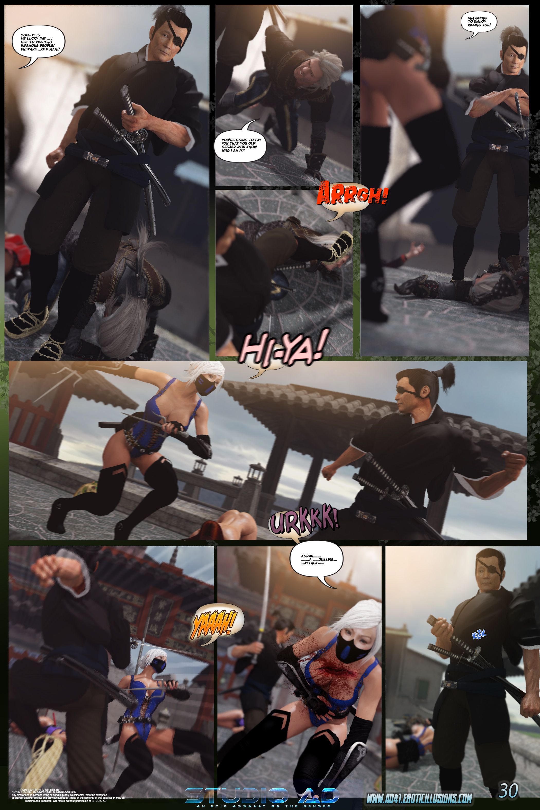 Offensive Comics [Studio AD] Ronin Blades - [ArtDude41] – page 31