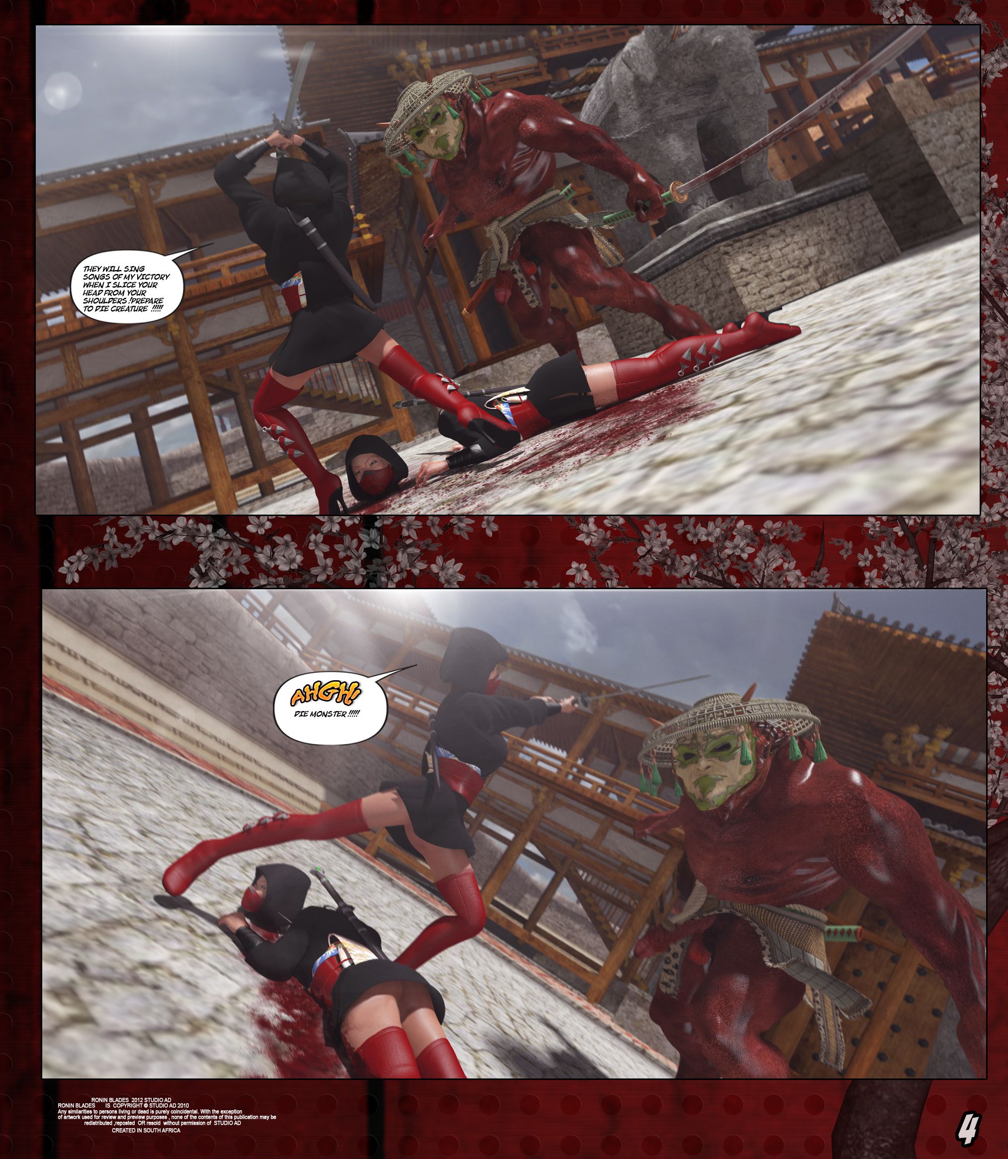 Offensive Comics [Studio AD] Ronin Blades - [ArtDude41] – page 5