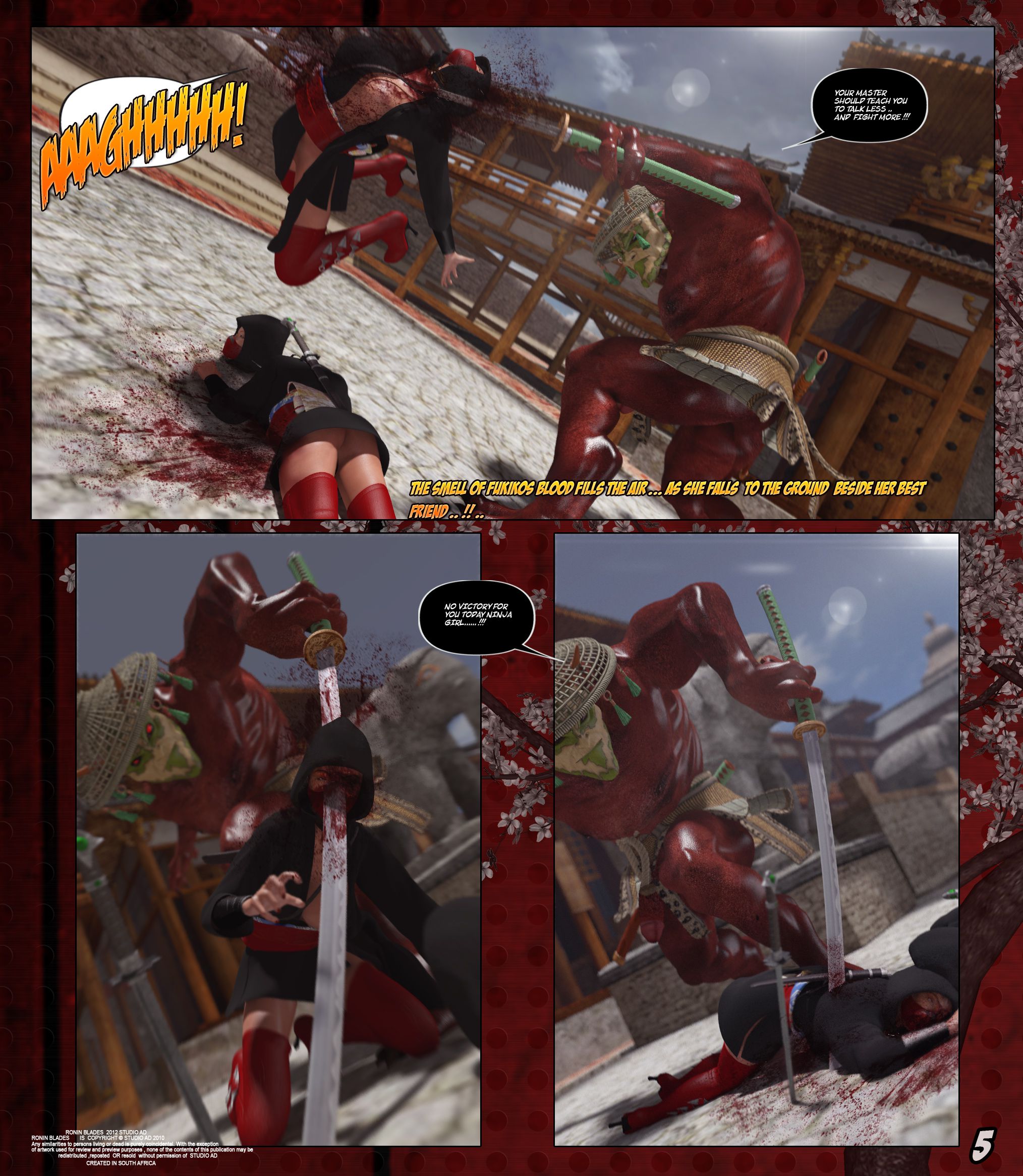 Offensive Comics [Studio AD] Ronin Blades - [ArtDude41] – page 6
