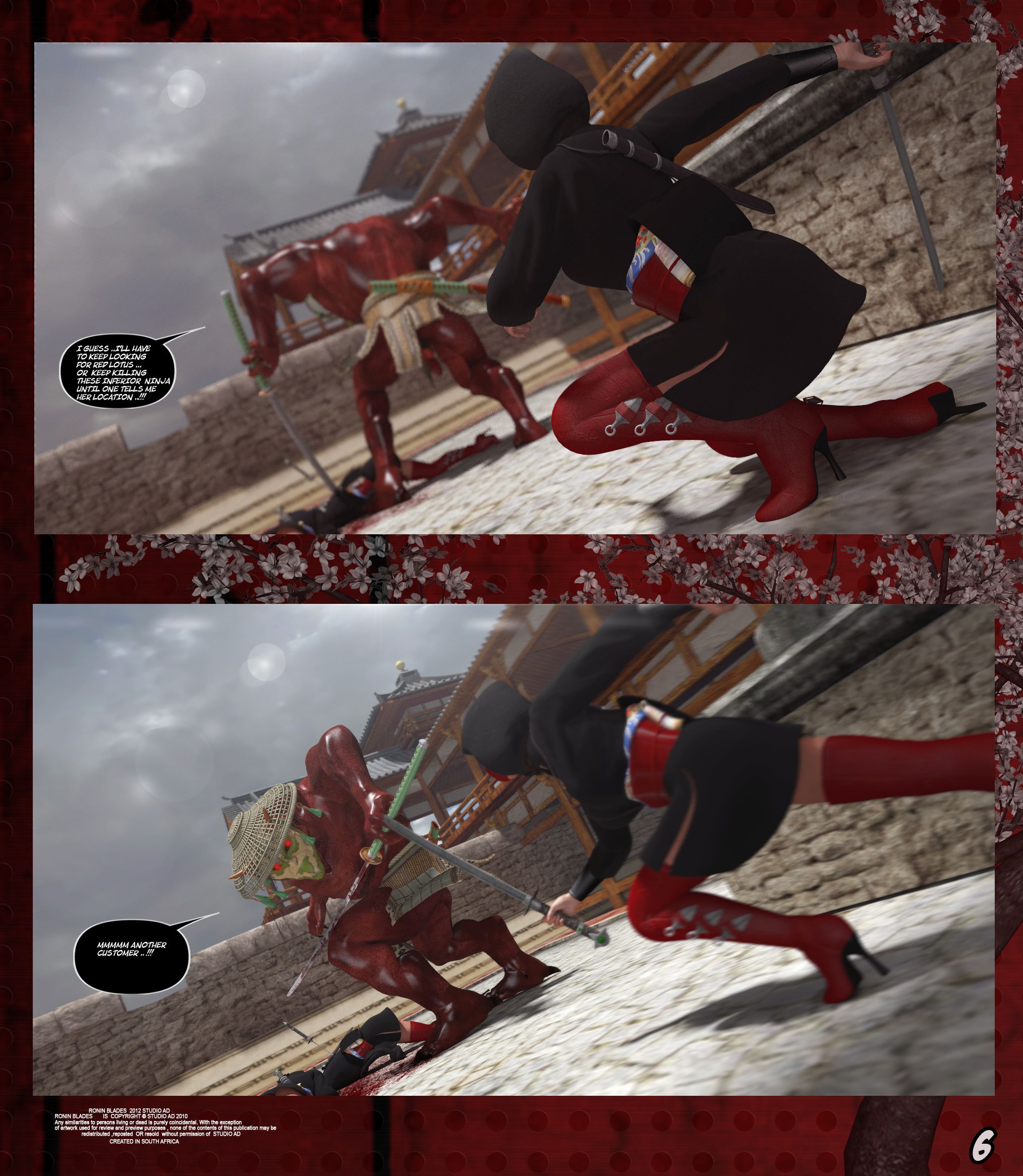 Offensive Comics [Studio AD] Ronin Blades - [ArtDude41] – page 7