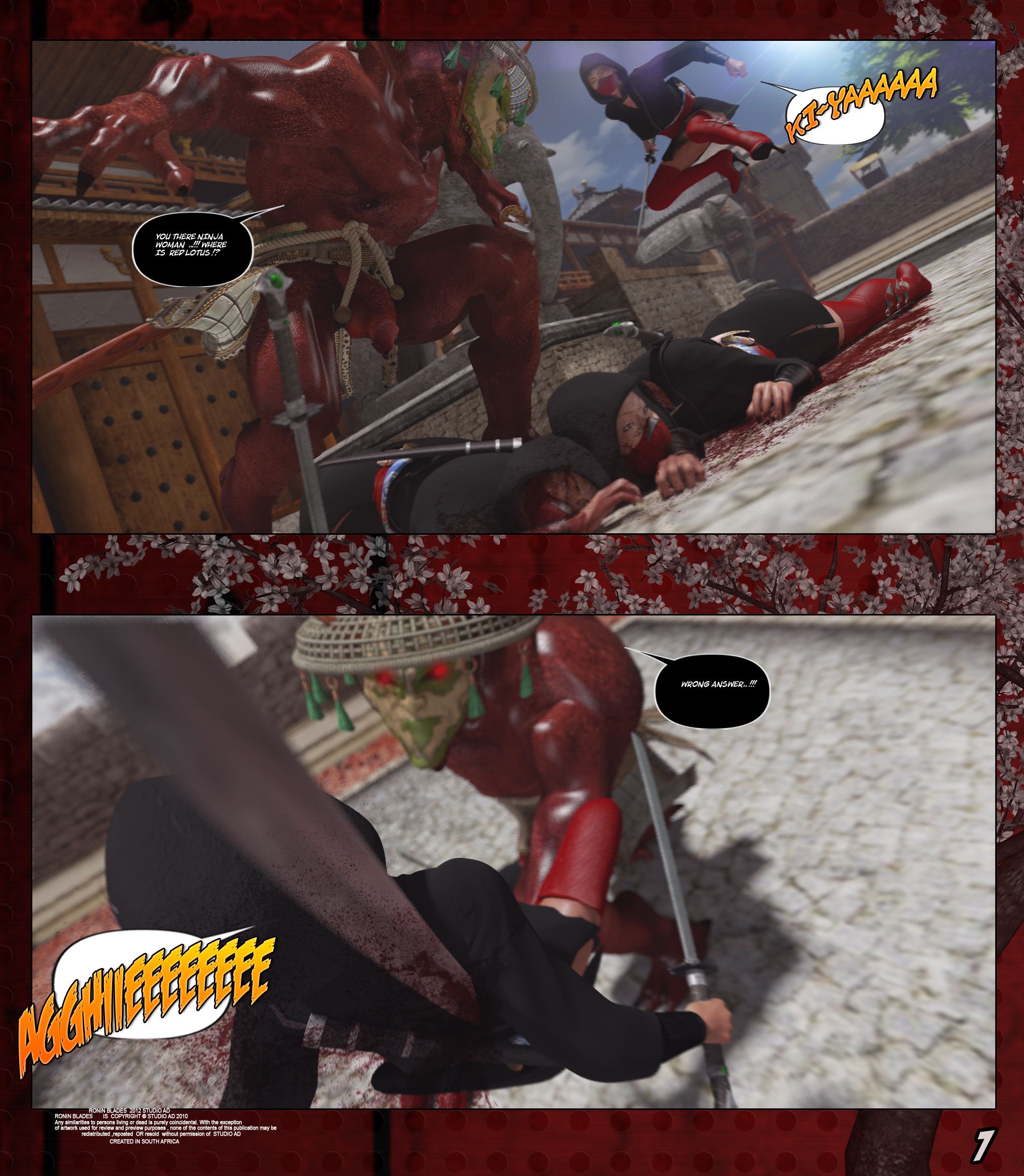 Offensive Comics [Studio AD] Ronin Blades - [ArtDude41] – page 8