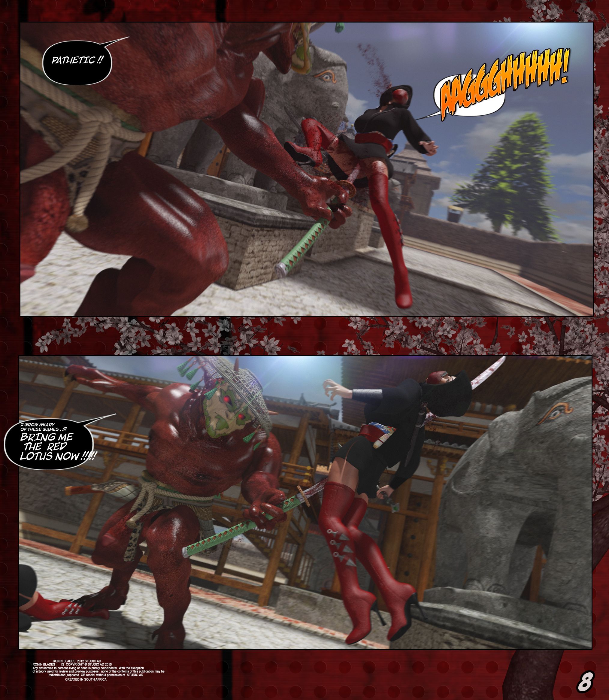Offensive Comics [Studio AD] Ronin Blades - [ArtDude41] – page 9