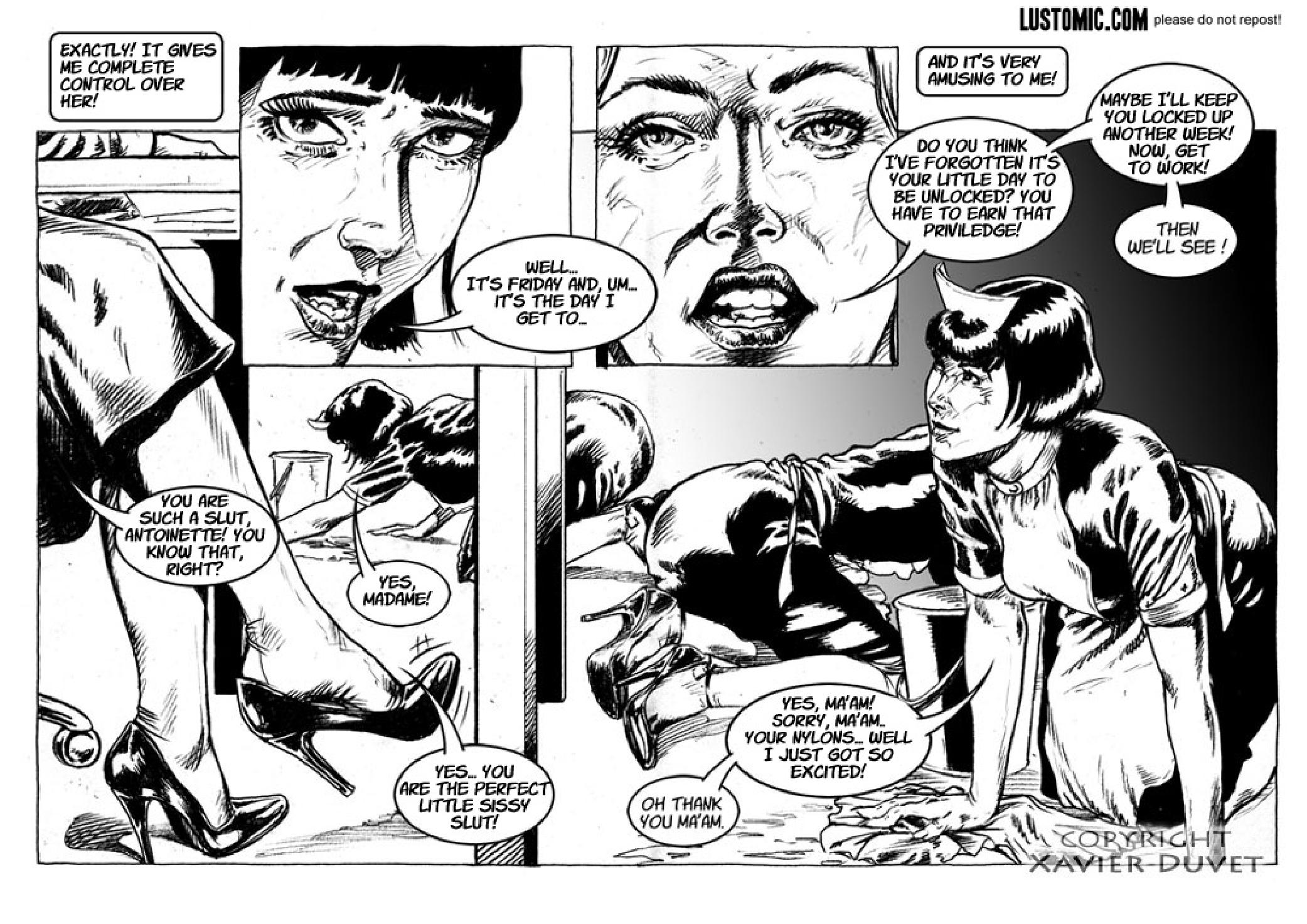 My Feminization [Lustomic] 15 . My Feminization - Antoinette Continued - Chapter 15 [Lustomic] – page 11