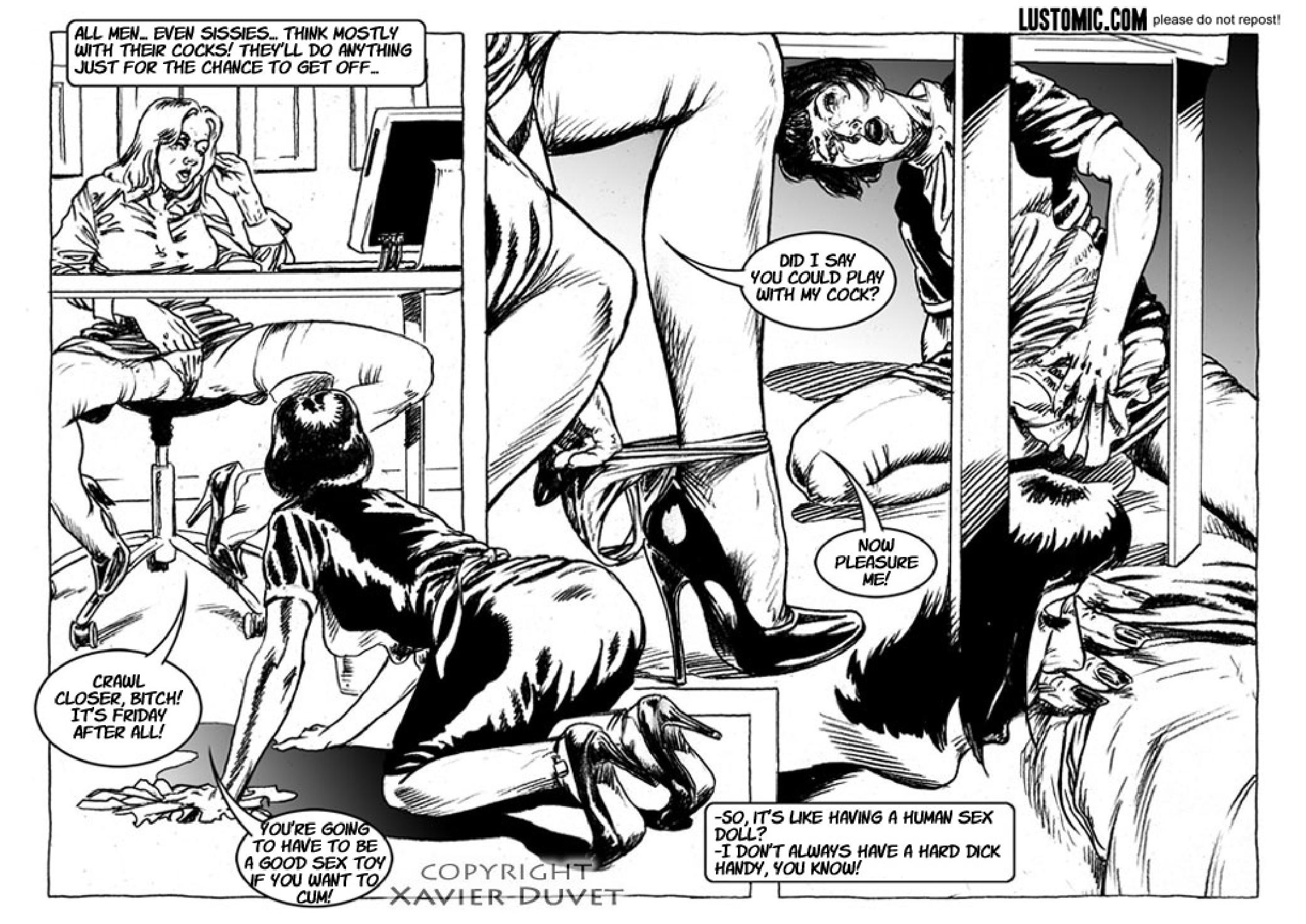 My Feminization [Lustomic] 15 . My Feminization - Antoinette Continued - Chapter 15 [Lustomic] – page 12