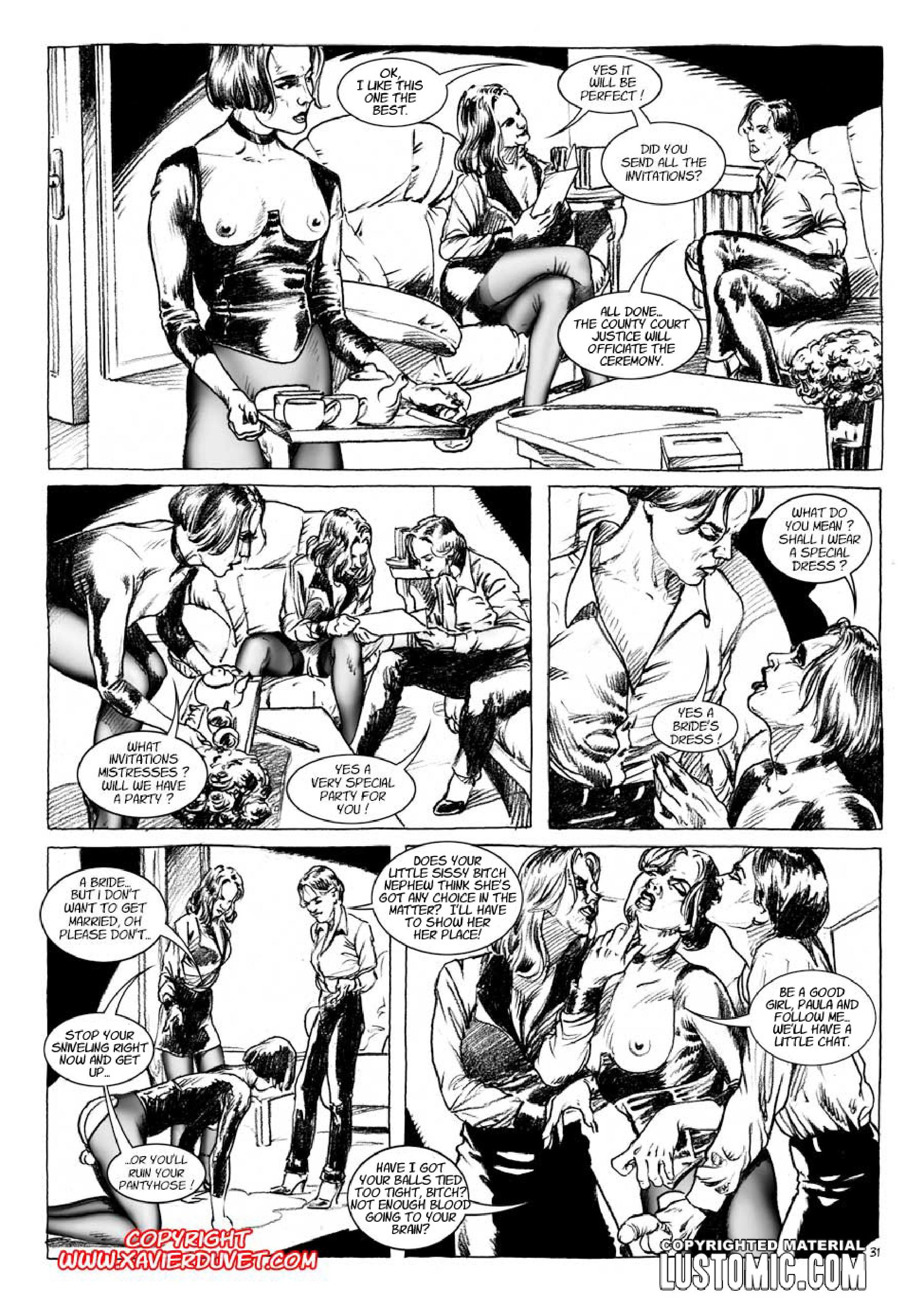 My Feminization [Lustomic] 12 . My Feminization - Paula Gets Married - Chapter 12 [Lustomic] – page 1