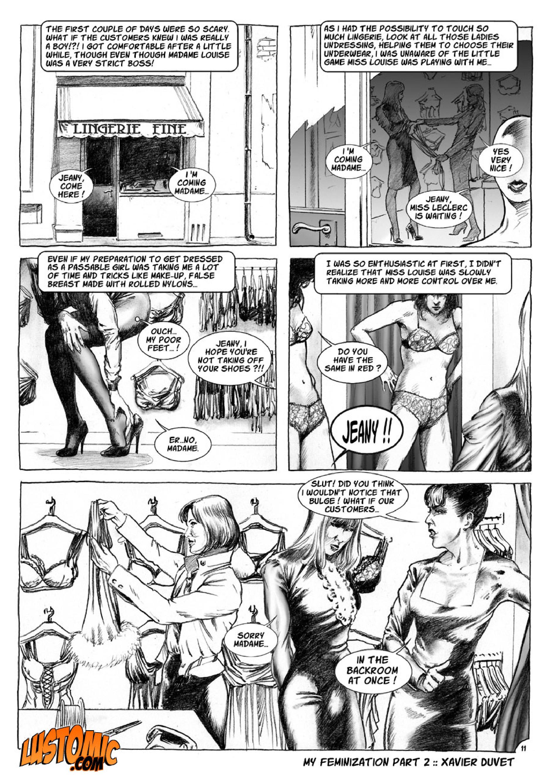My Feminization [Lustomic] 2 . My Feminization - Her New Job - Chapter 2 [Lustomic] – page 1