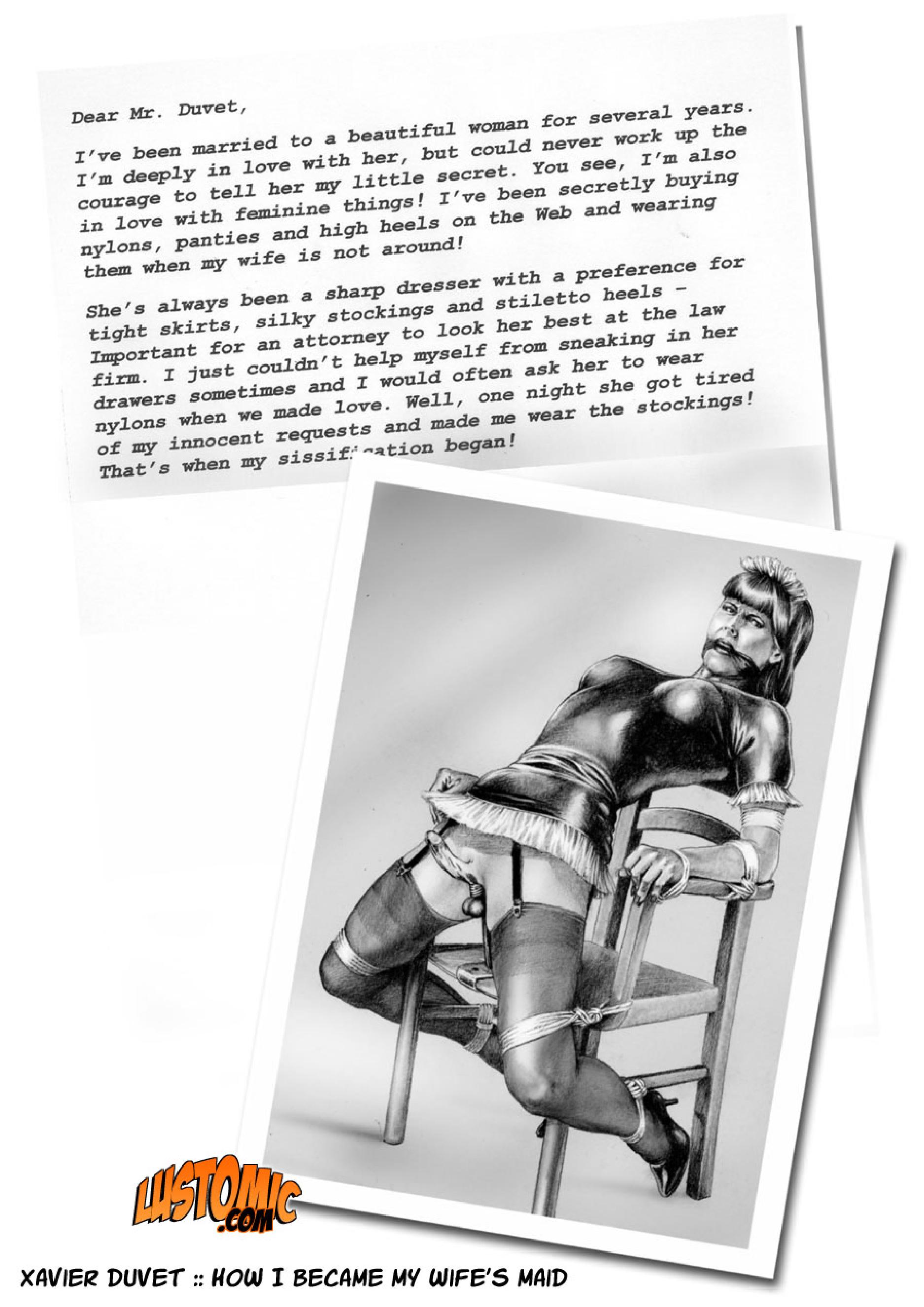 My Feminization [Lustomic] 3 . My Feminization - How I Became My Wife's Maid - Chapter 3 [Lustomic] – page 2
