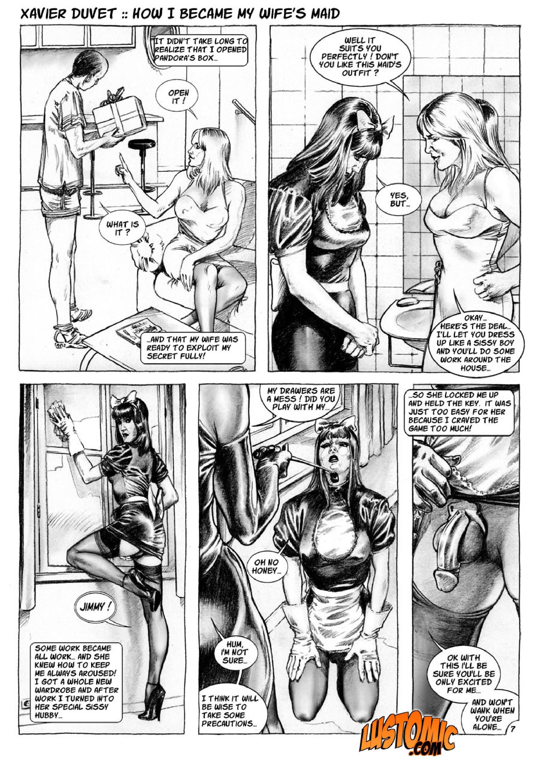 My Feminization [Lustomic] 3 . My Feminization - How I Became My Wife's Maid - Chapter 3 [Lustomic] – page 8