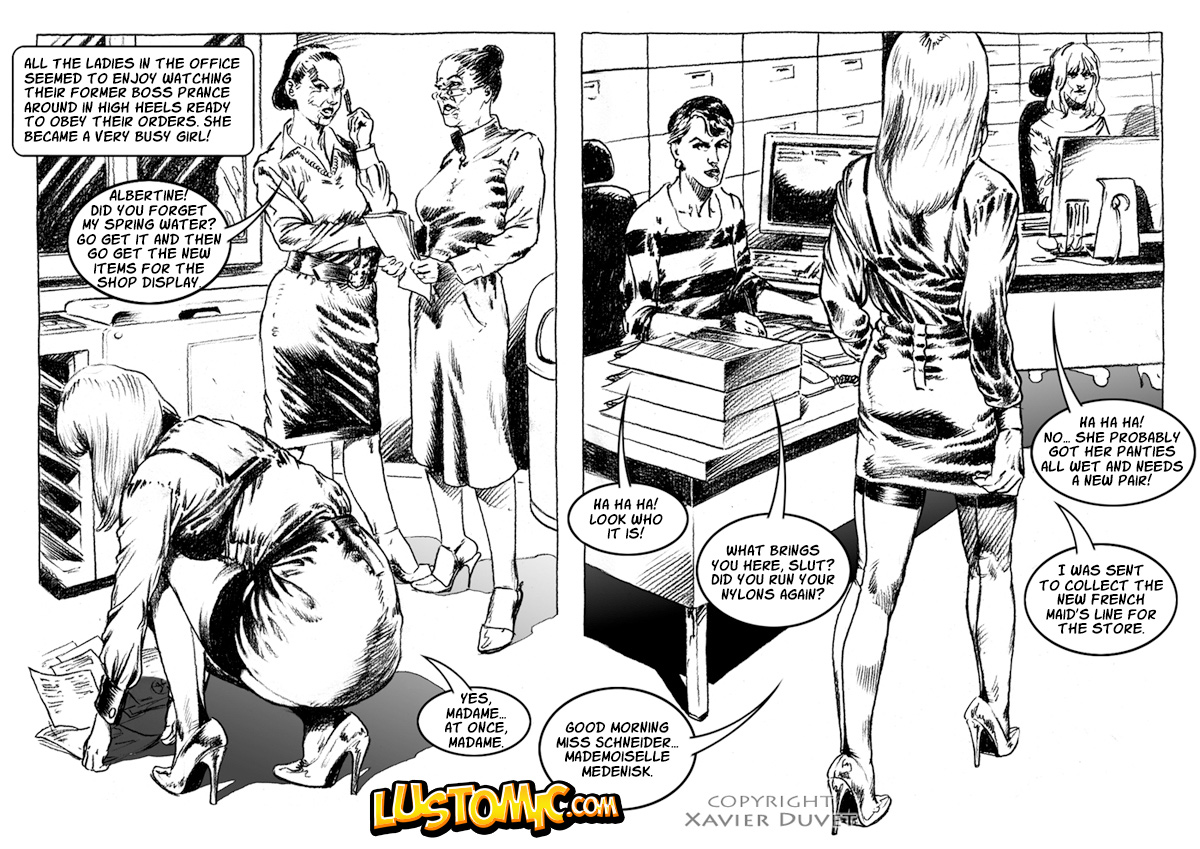 My Feminization [Lustomic] 18 . My Feminization - Albertine's First Day - Chapter 18 [Lustomic] – page 11