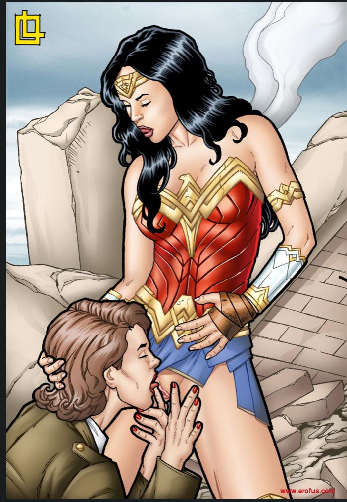 Superhero Image Sets (Various) [Leandro Comics] Peggy Carter fucks Wonder Woman Anal – page 1