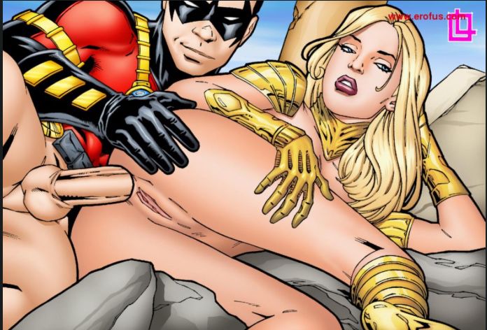 Superhero Image Sets (Various) [Leandro Comics] Robin fucks Wonder Girl – page 4