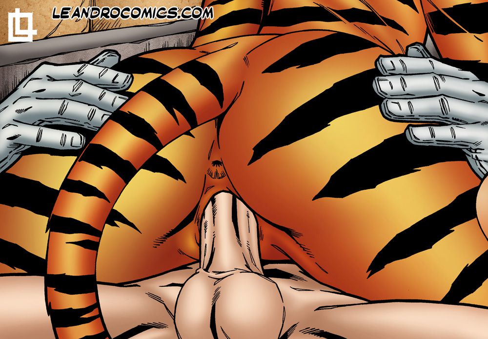 Superhero Image Sets (Various) [Leandro Comics] Tigra makes your meat sword purr! (Avengers) – page 10