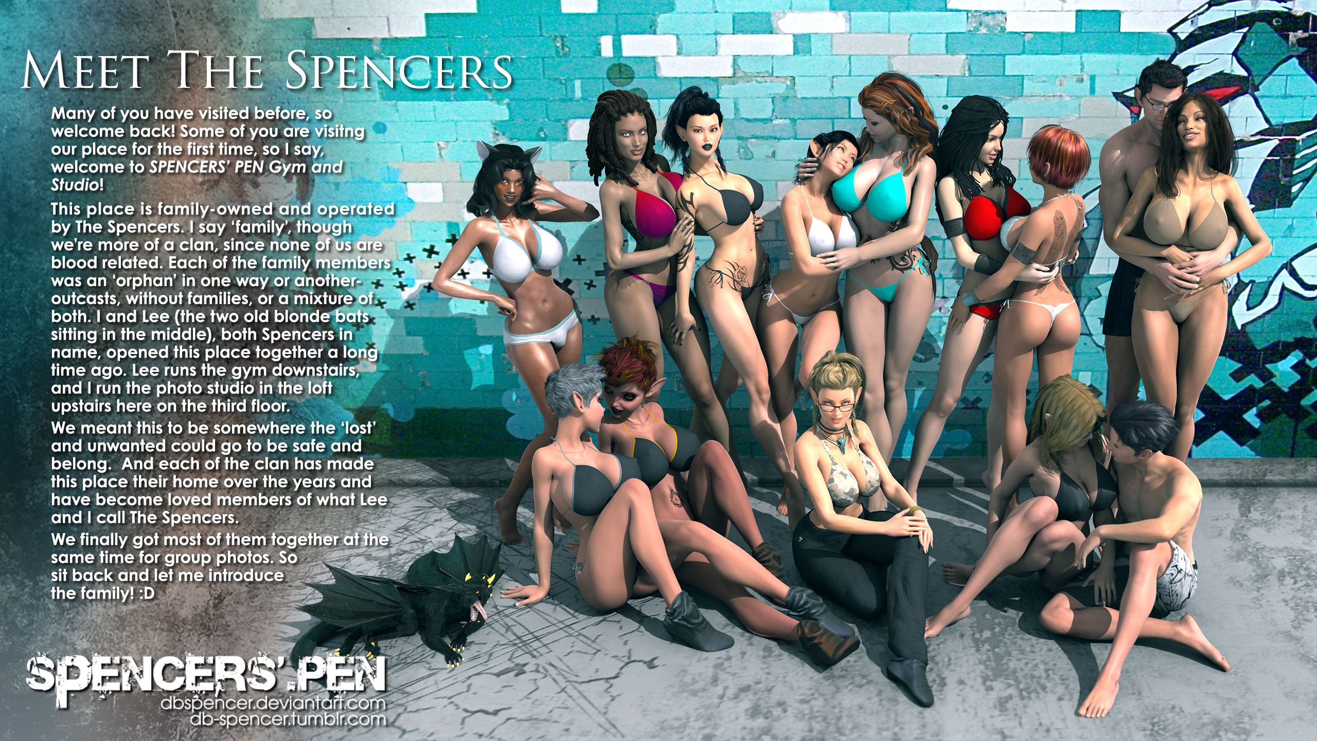 Image Sets [DB-Spencer] Meet The Spencers – page 2