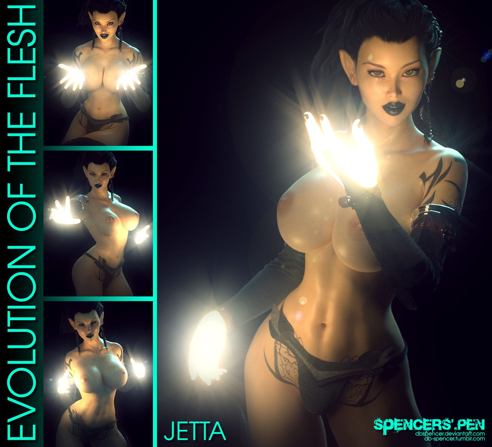 Image Sets [DB-Spencer] Evolution of the Flesh – page 15