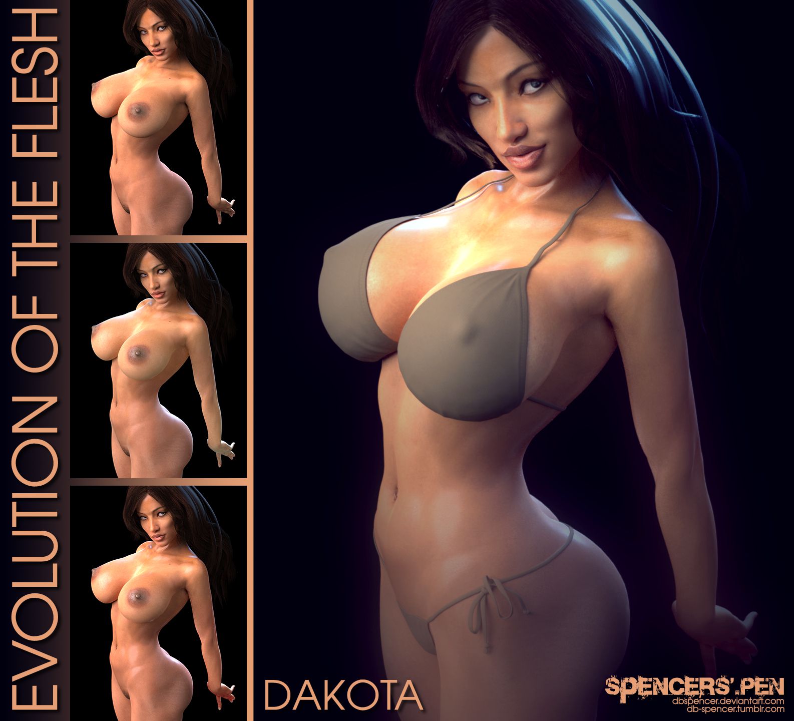 Image Sets [DB-Spencer] Evolution of the Flesh – page 4