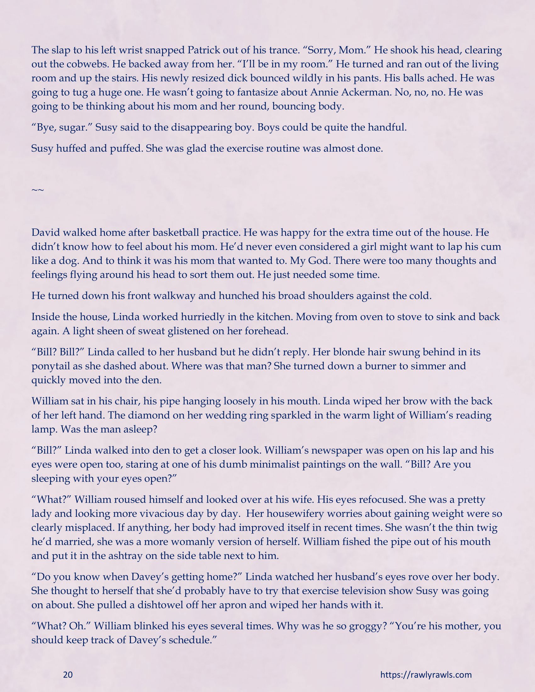 There’s Something in the Water [Redoxa , RawlyRawls] 1 . There's Something in the Water - Chapter 1 [Redoxa , RawlyRawls] – page 20