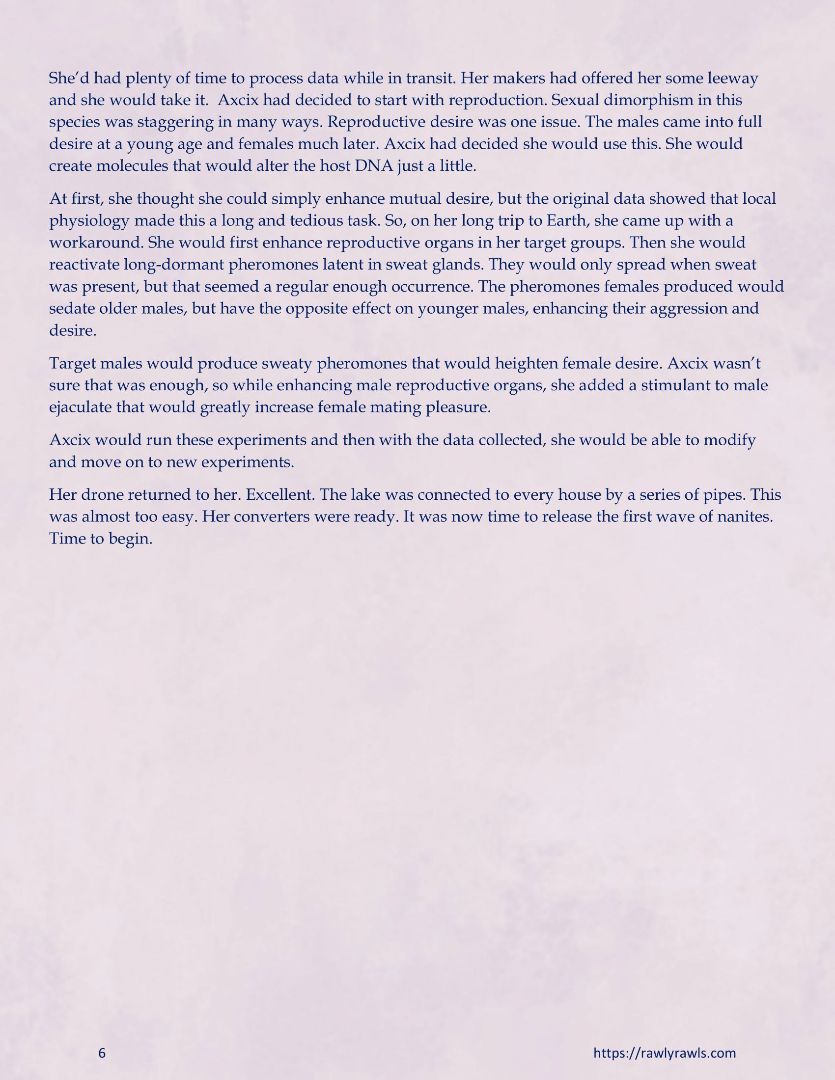 There’s Something in the Water [Redoxa , RawlyRawls] 1 . There's Something in the Water - Chapter 1 [Redoxa , RawlyRawls] – page 6
