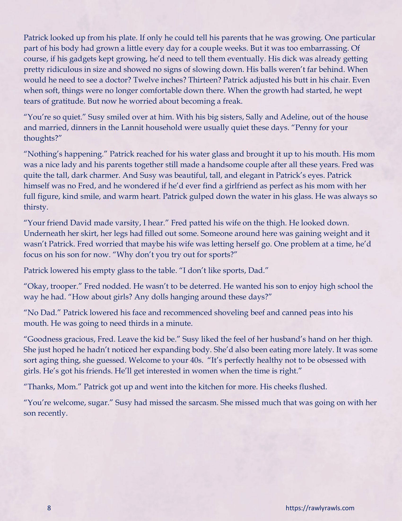 There’s Something in the Water [Redoxa , RawlyRawls] 1 . There's Something in the Water - Chapter 1 [Redoxa , RawlyRawls] – page 8