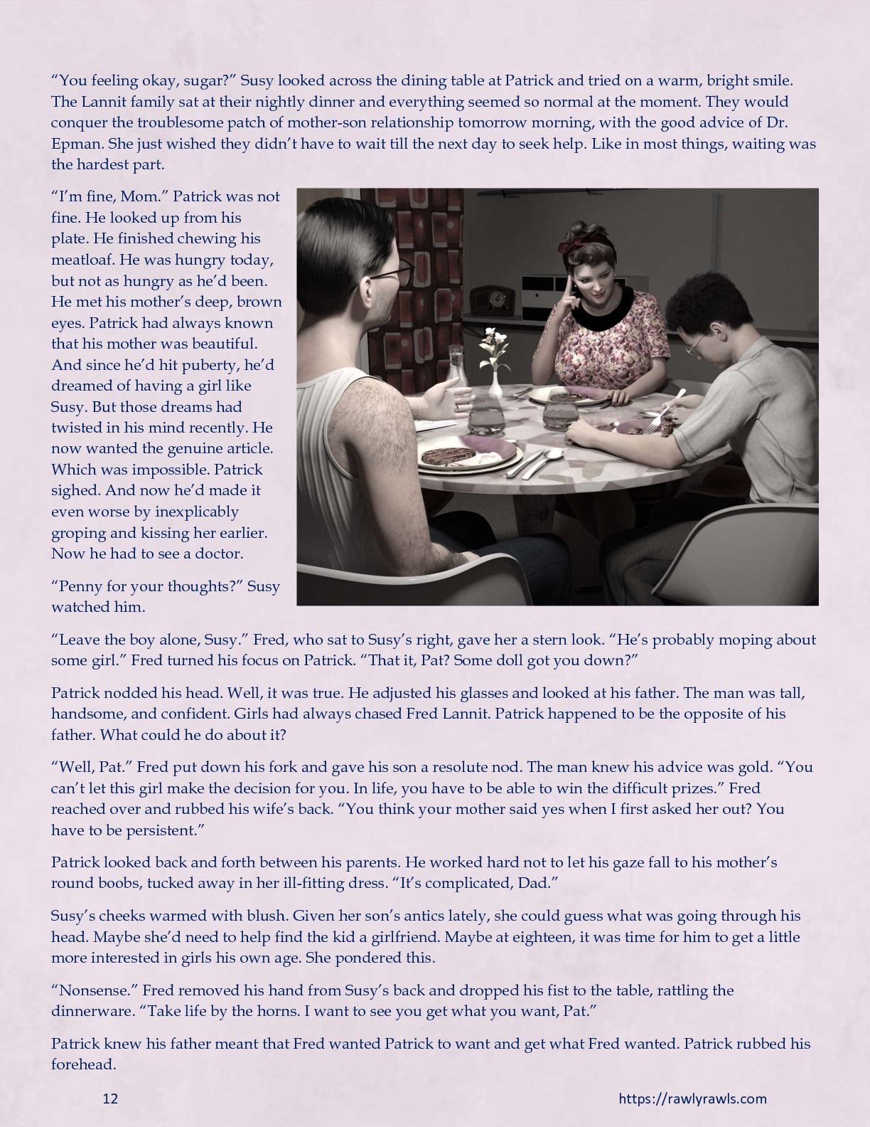 There’s Something in the Water [Redoxa , RawlyRawls] 4 . There's Something in the Water - Chapter 4 [Redoxa , RawlyRawls] – page 12