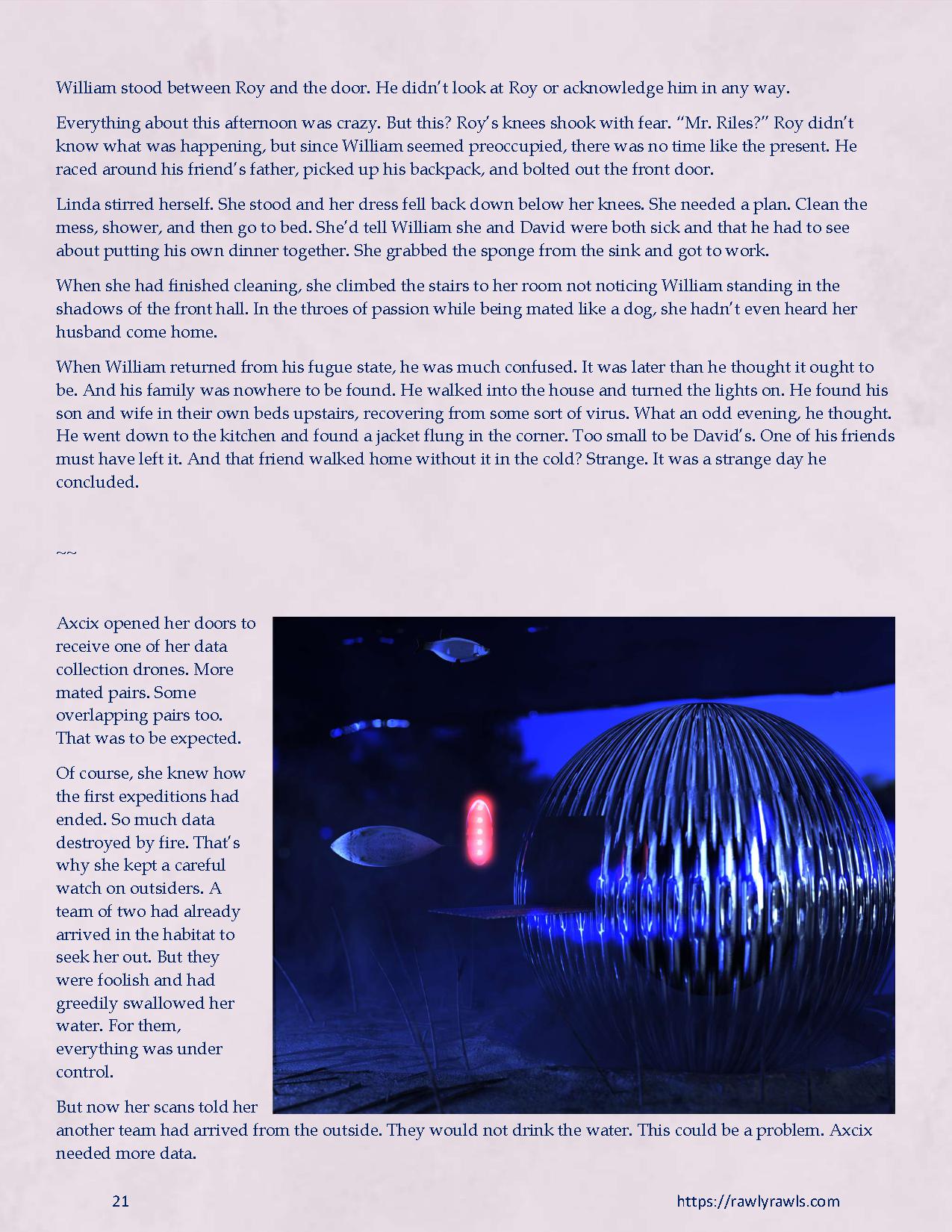 There’s Something in the Water [Redoxa , RawlyRawls] 3 . There's Something in the Water - Chapter 3 [Redoxa , RawlyRawls] – page 21