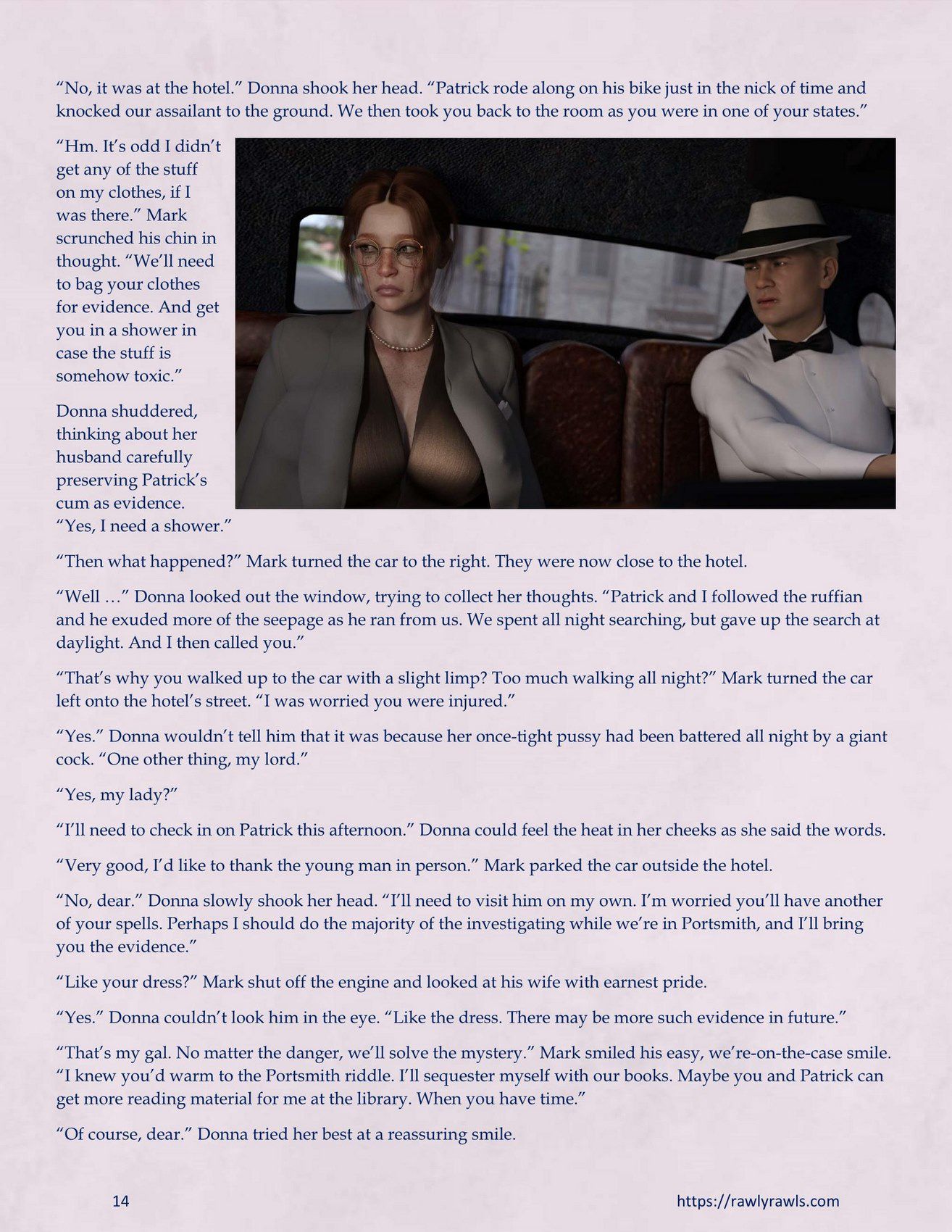 There’s Something in the Water [Redoxa , RawlyRawls] 8.1 . There's Something in the Water - Chapter 8 - Part 1 [Redoxa , RawlyRawls] – page 14