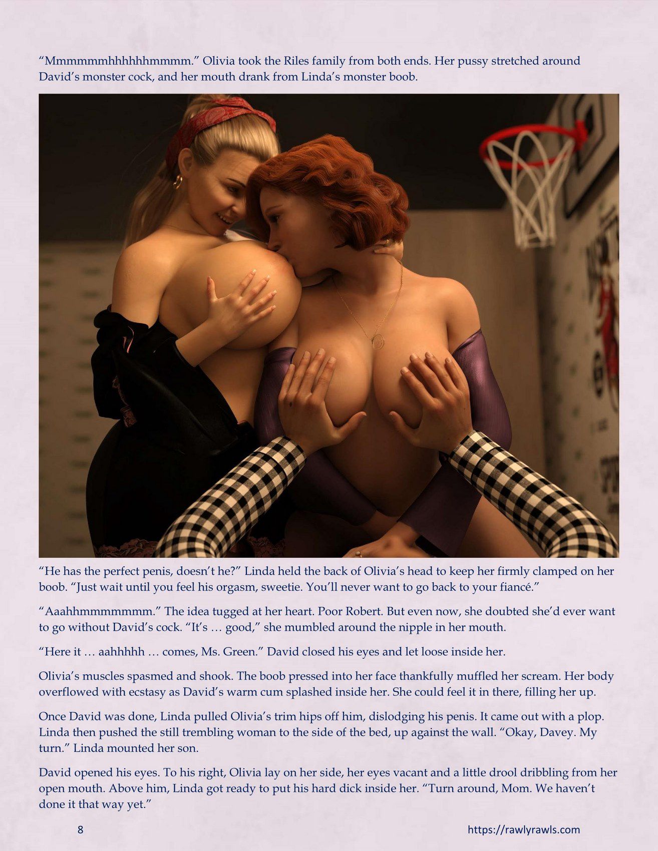 There’s Something in the Water [Redoxa , RawlyRawls] 8.1 . There's Something in the Water - Chapter 8 - Part 1 [Redoxa , RawlyRawls] – page 8