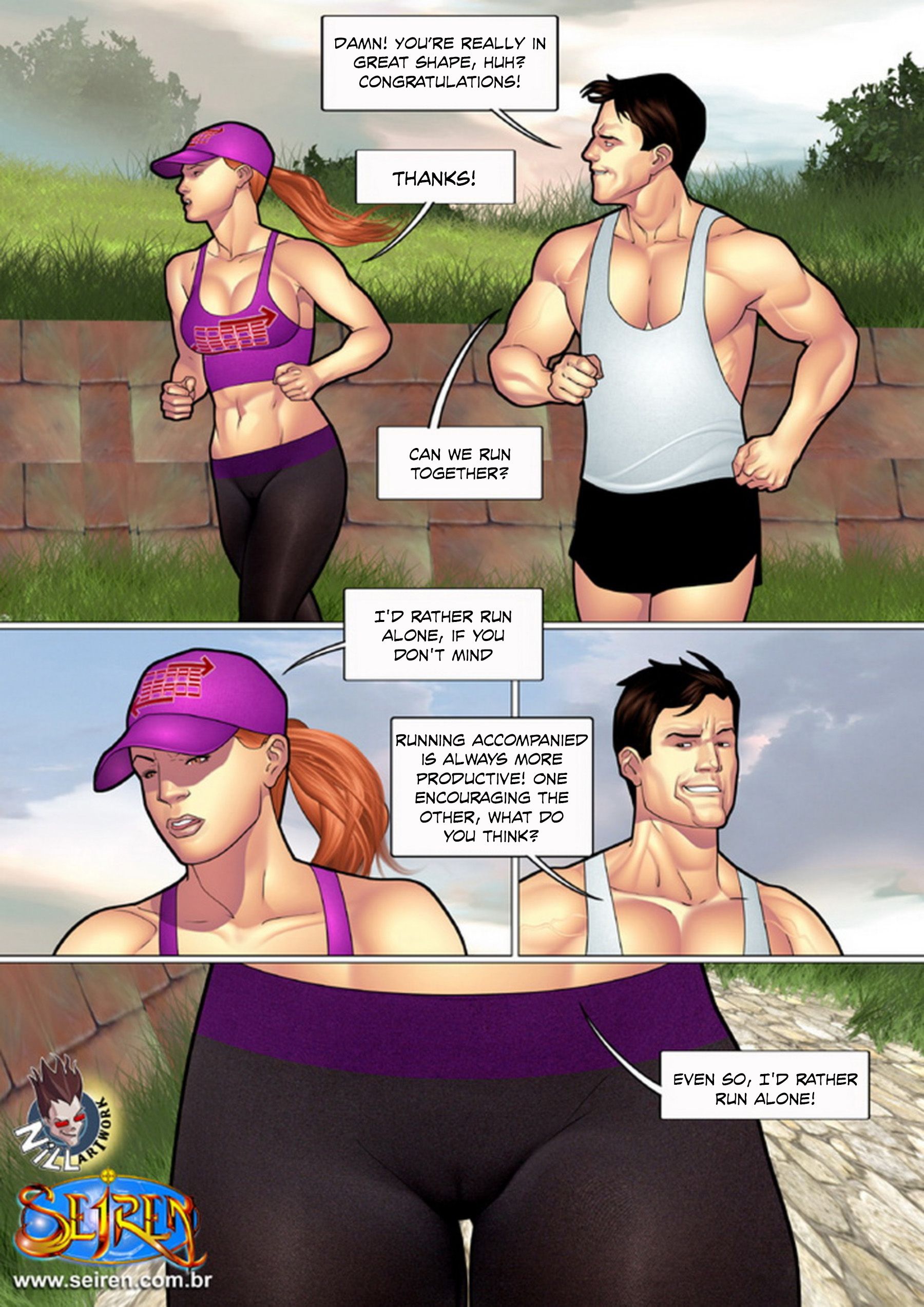 The Sportswoman [Seiren] 2.1 . The Sportswoman - Chapter 2 - Part 1 [Seiren] – page 5