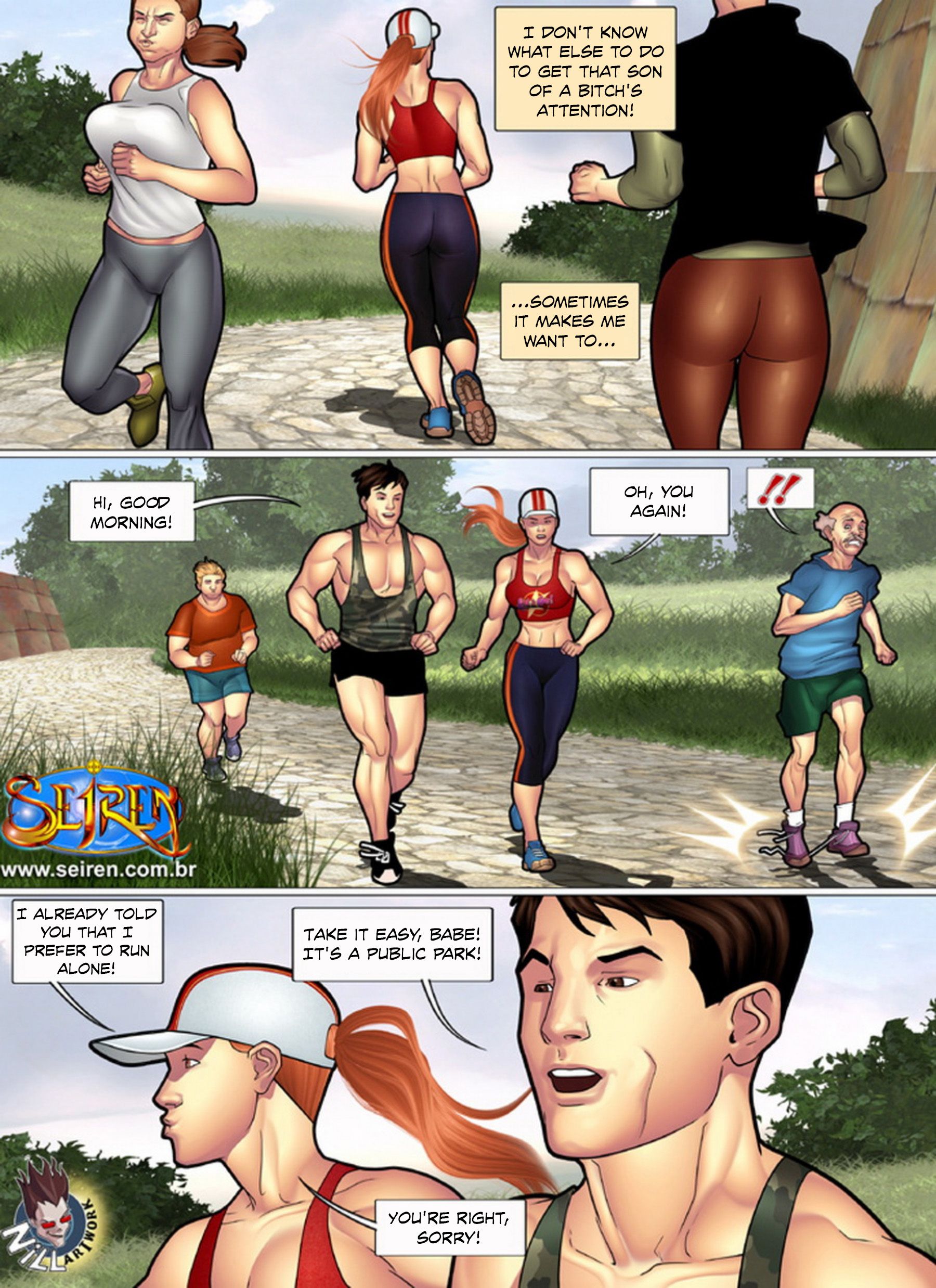 The Sportswoman [Seiren] 2.2 . The Sportswoman - Chapter 2 - Part 2 [Seiren] – page 3