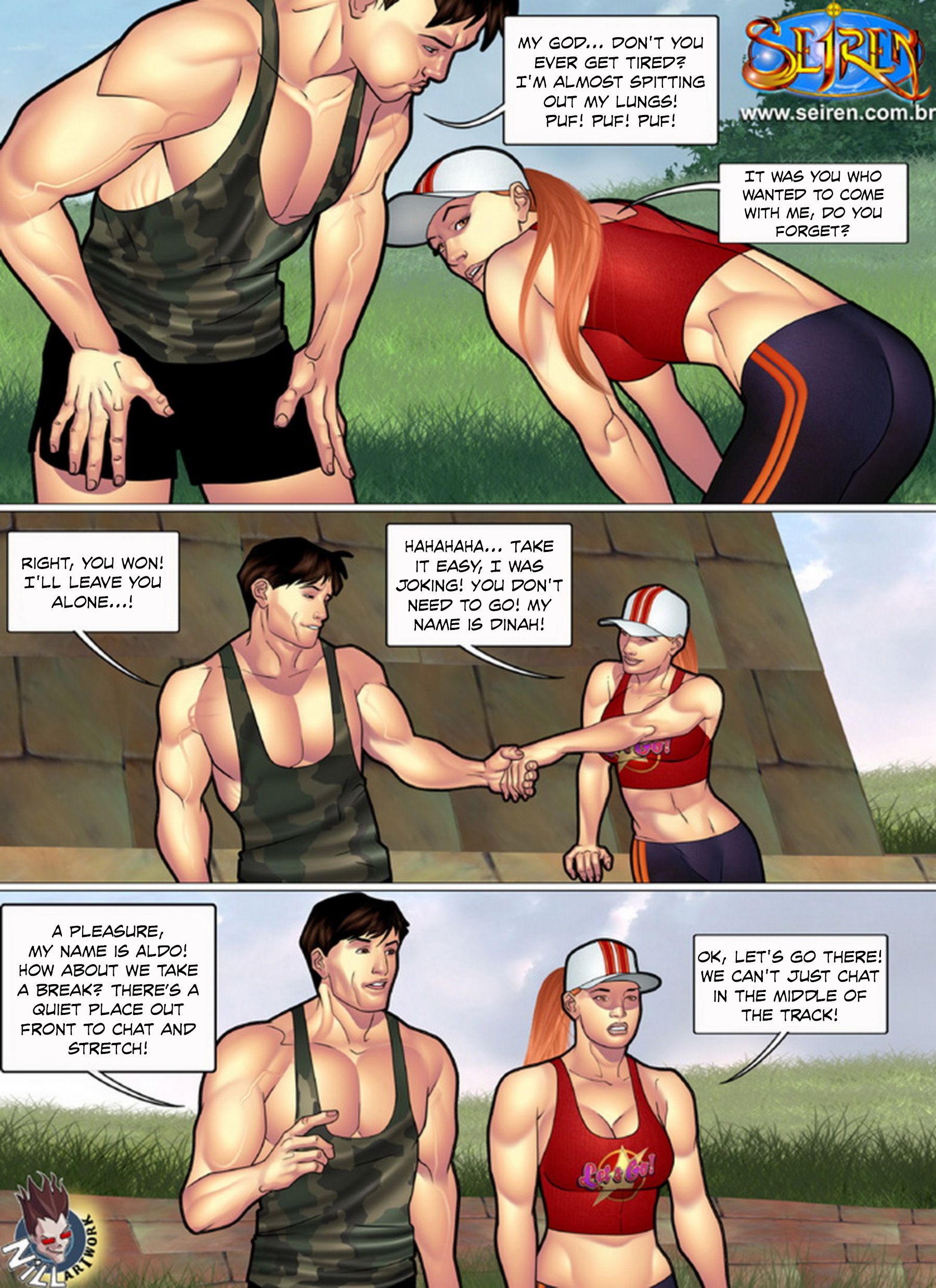 The Sportswoman [Seiren] 2.2 . The Sportswoman - Chapter 2 - Part 2 [Seiren] – page 5